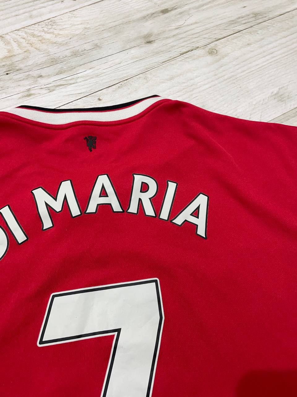 Nike Nike Manchester United 2014 2015 Di Maria #7 Home Shirt Size US XXL / EU 58 / 5 - 6 Thumbnail