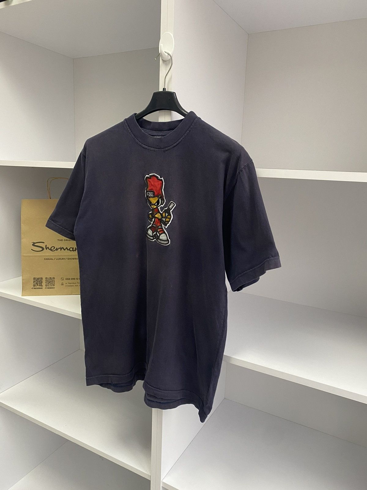 Vintage Vintage station skate Sk8 t-shirt Size US L / EU 52-54 / 3 - 6 Thumbnail