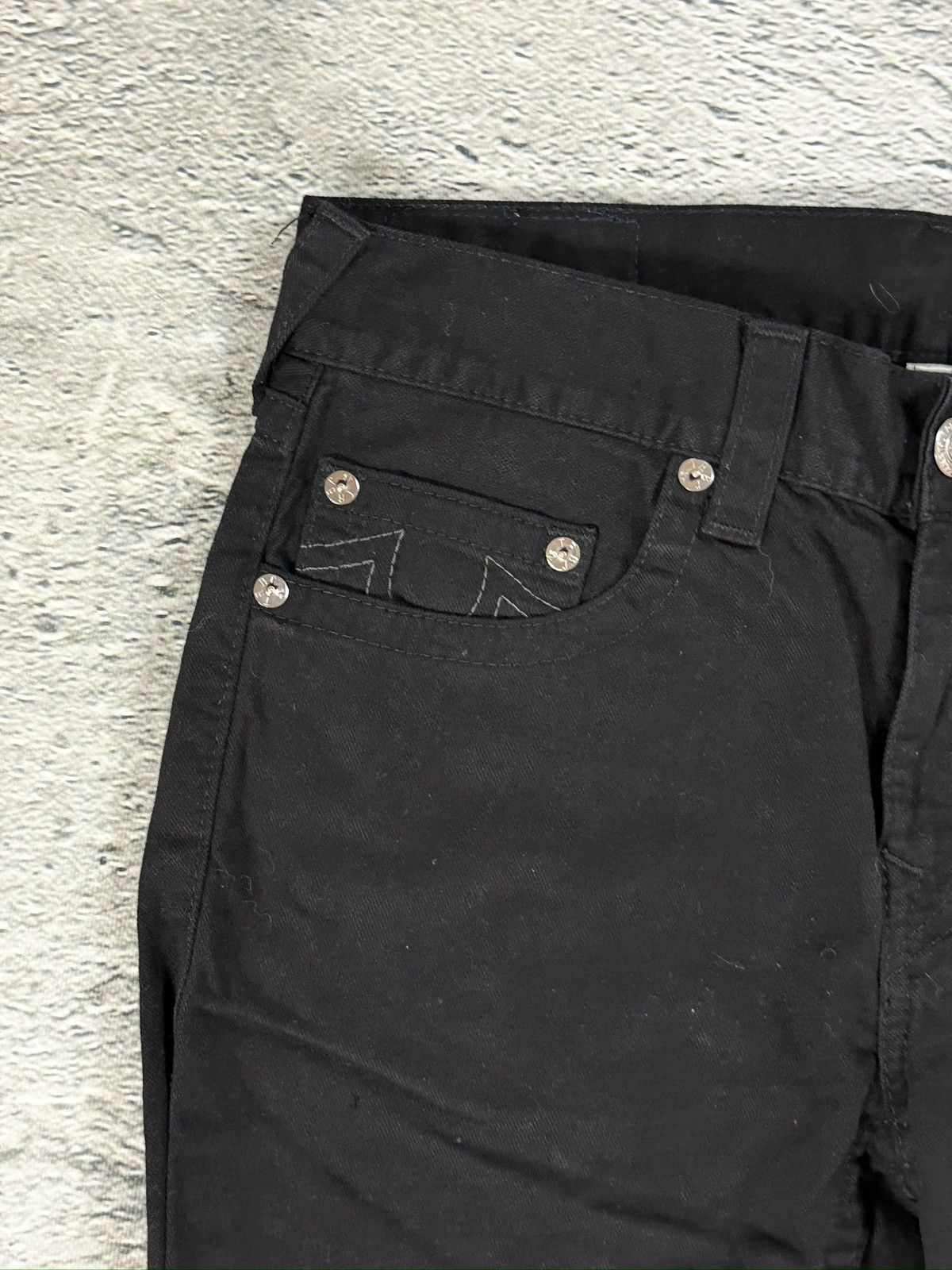 True Religion True Religion vintage jeans slim black Y2K Size US 33 - 8 Thumbnail