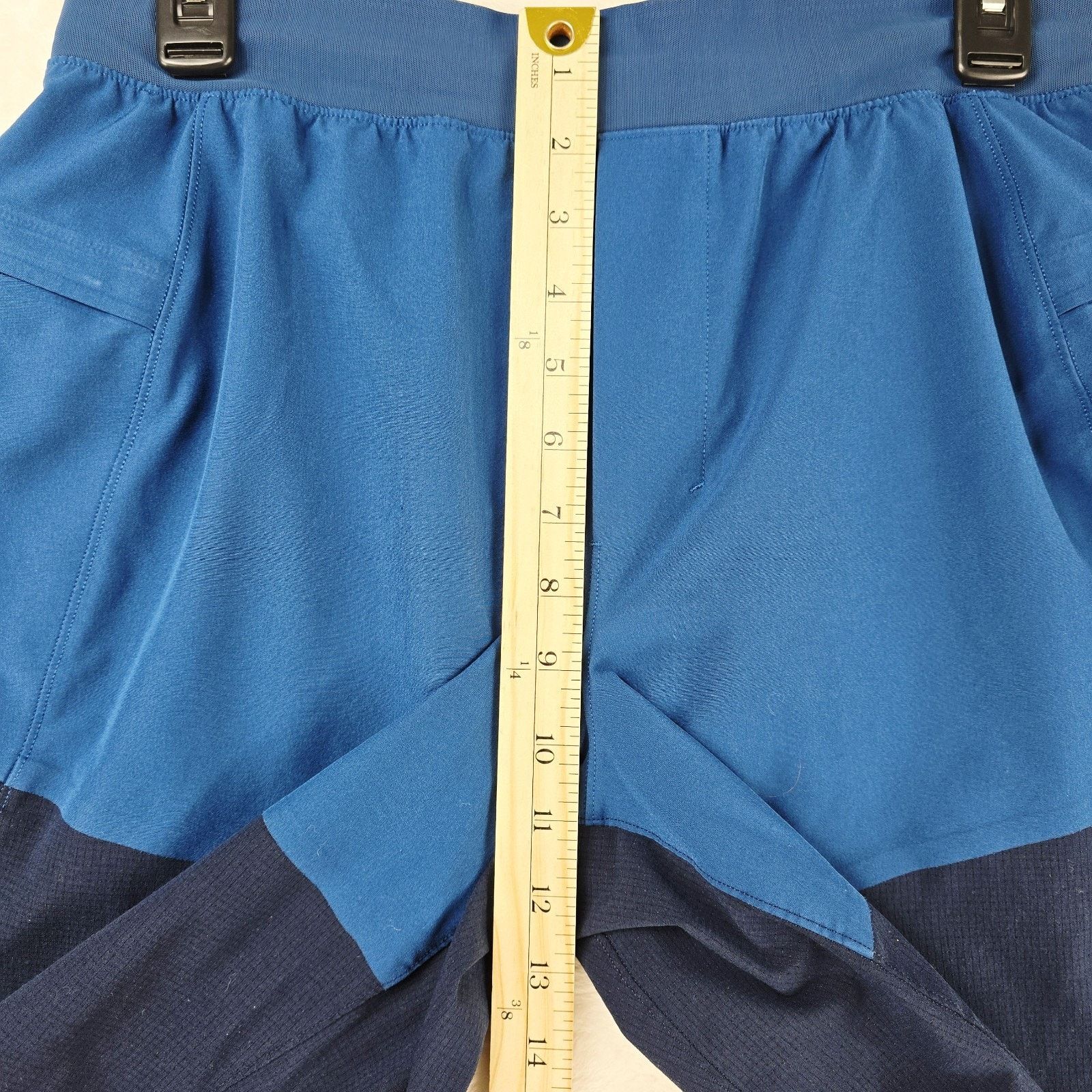 Lululemon Lululemon Shorts Mens Medium Blue Namaste At The Beach 8" Size US 30 / EU 46 - 11 Thumbnail
