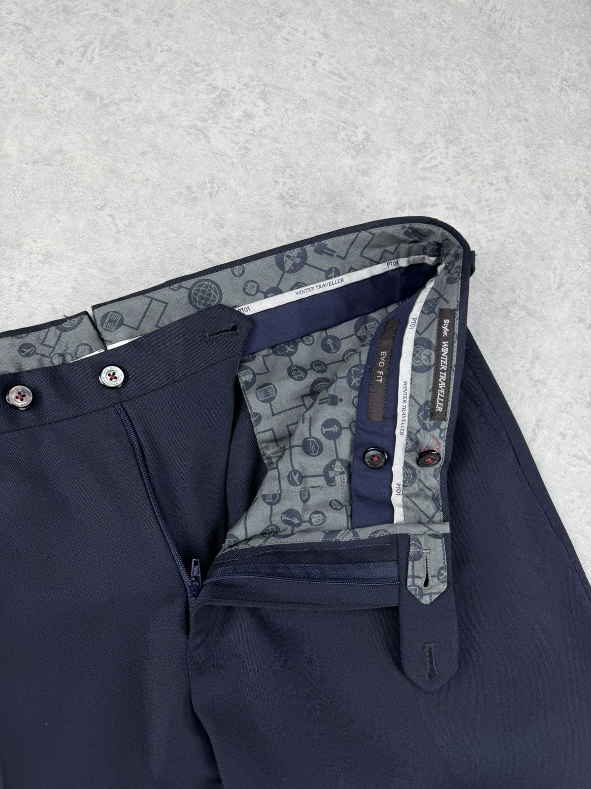 PT Torino PT01 Winter Traveller Evo Fit Trousers Pants Men’s Size L-XL Size US 36 / EU 52 - 7 Thumbnail
