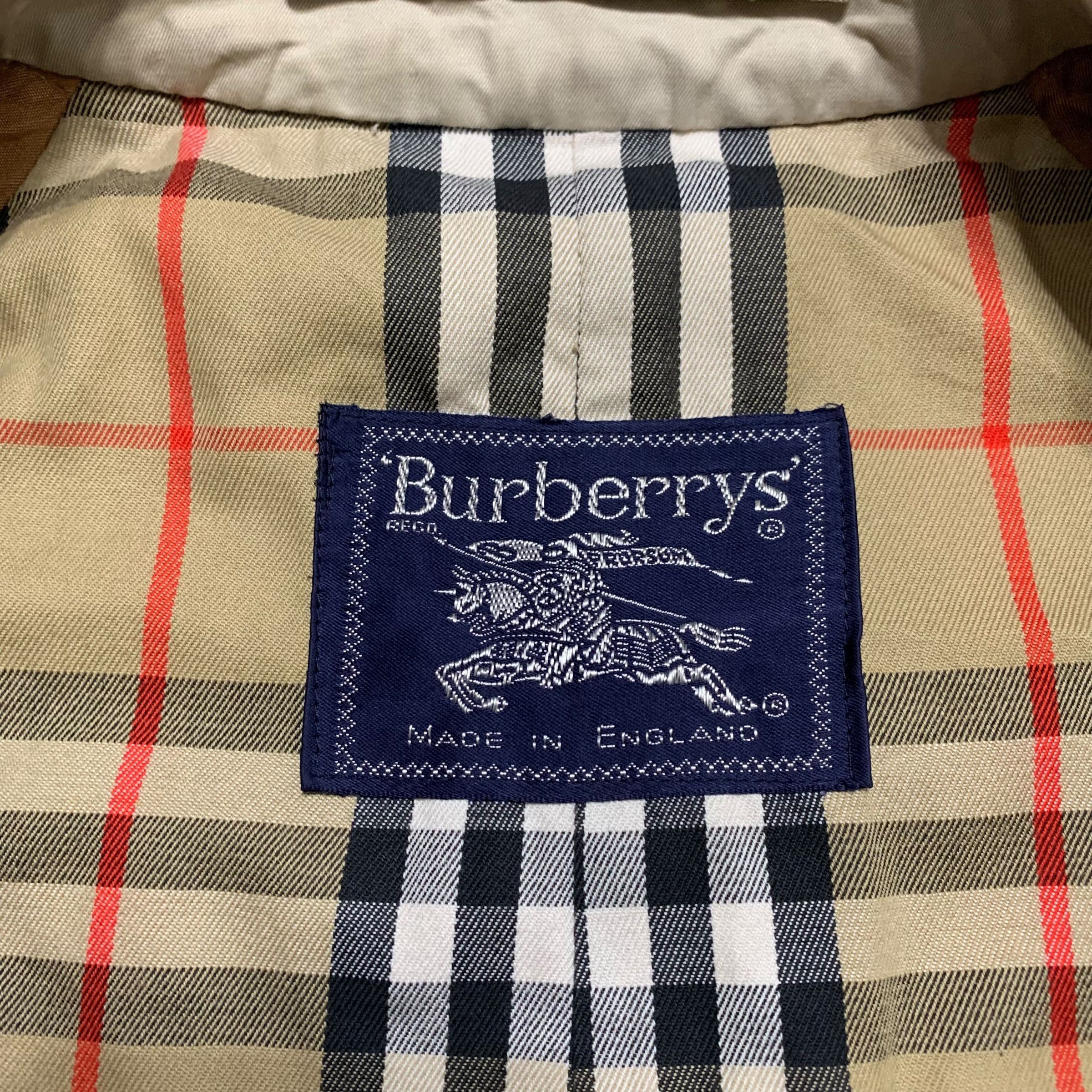 Burberry Vintage Burberrys Double Breast Trench Coat Made In England Size US M / EU 48-50 / 2 - 6 Thumbnail