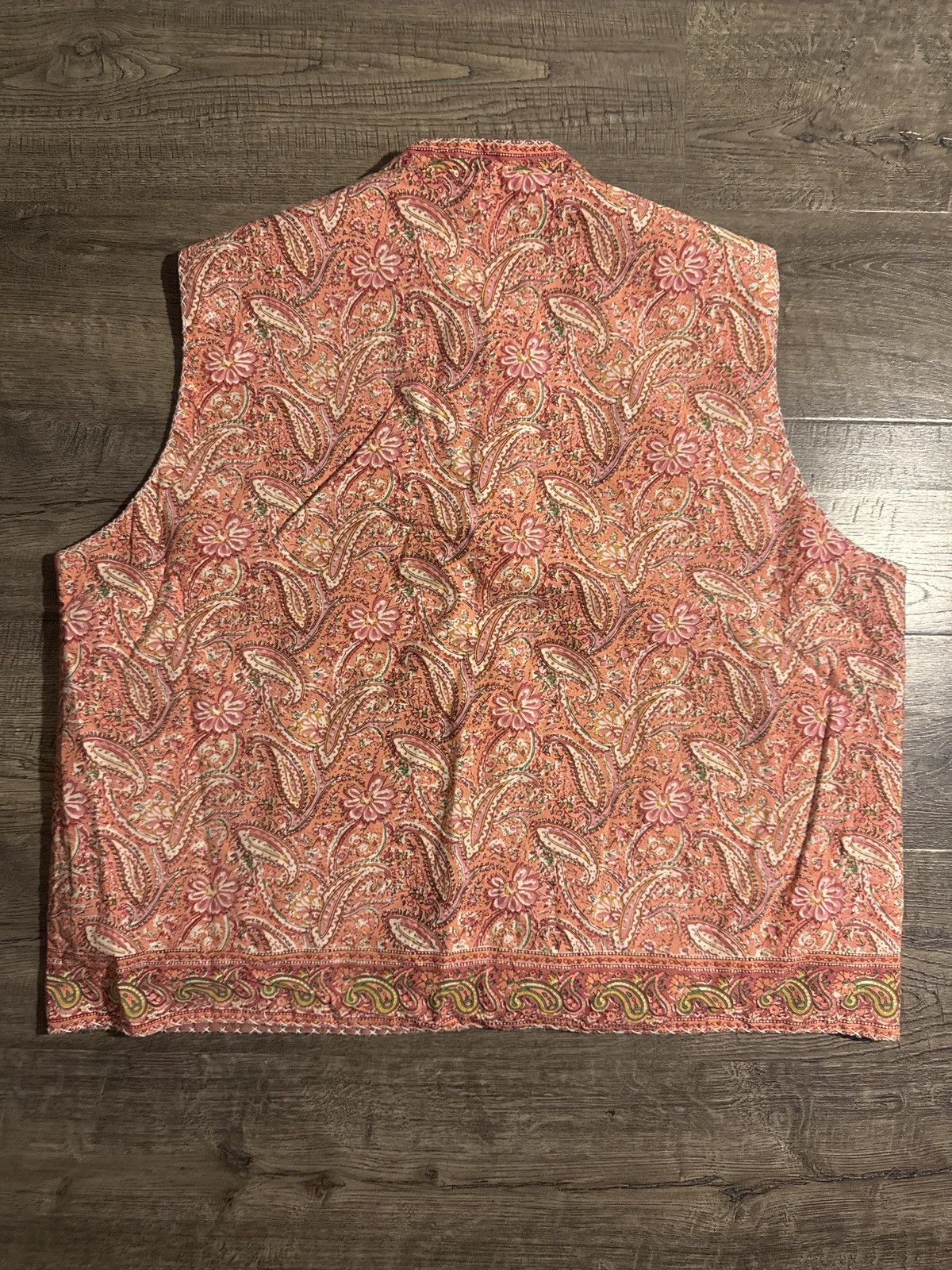 Orvis Vintage Style, Paisley Print Vest Size US XL / EU 56 / 4 - 2 Thumbnail