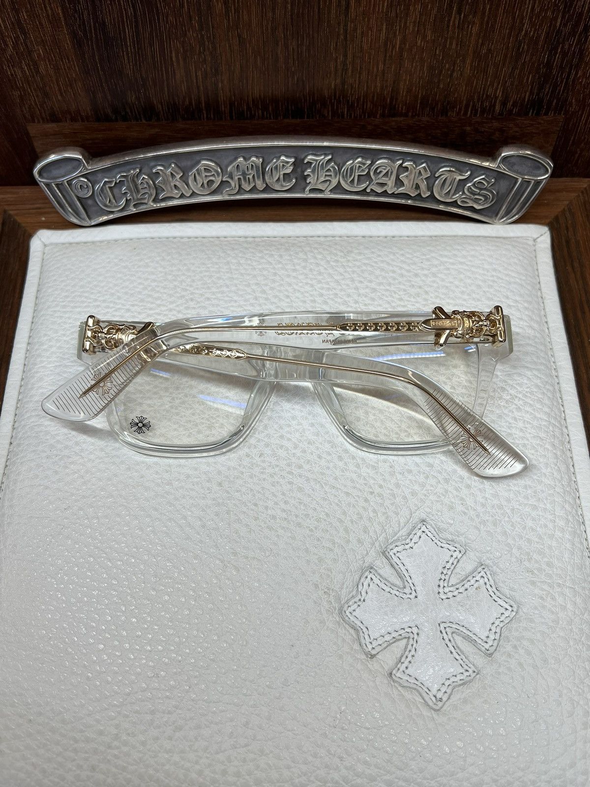 Chrome Hearts Chrome Hearts Vagillionaire II Glasses Size ONE SIZE - 1 Thumbnail