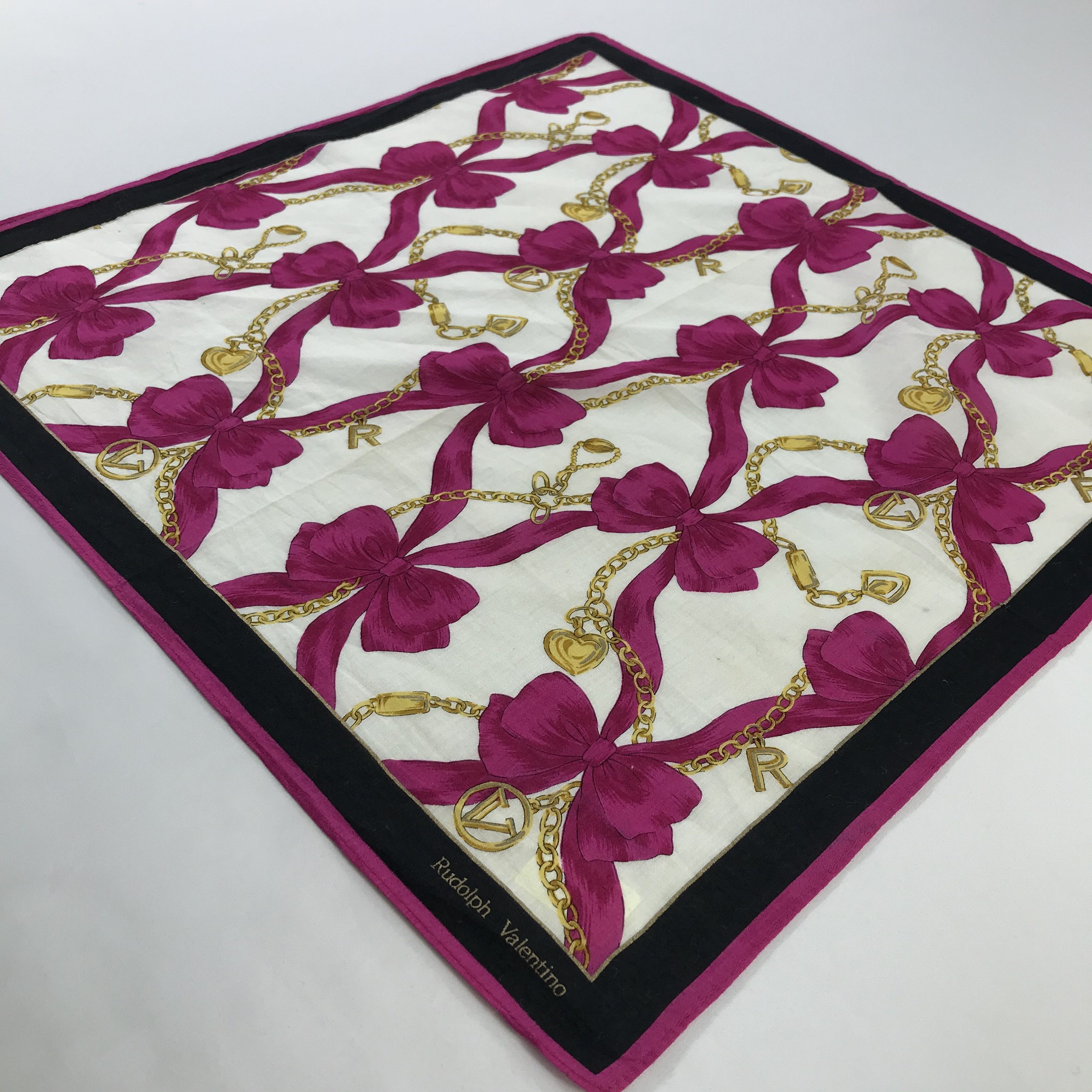 Japanese Brand × Vintage Rudolph Valentino Handkerchief / Neckerchief / Bandana Size ONE SIZE - 4 Thumbnail