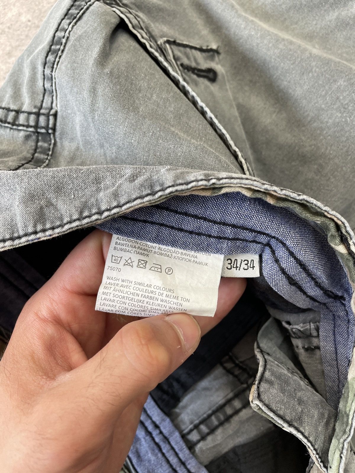 G-Star × Japanese Brand × Vintage Vintage Junya Watanabe Balenciaga Style Bondage Cargo Pants Size US 32 / EU 48 - 10 Thumbnail