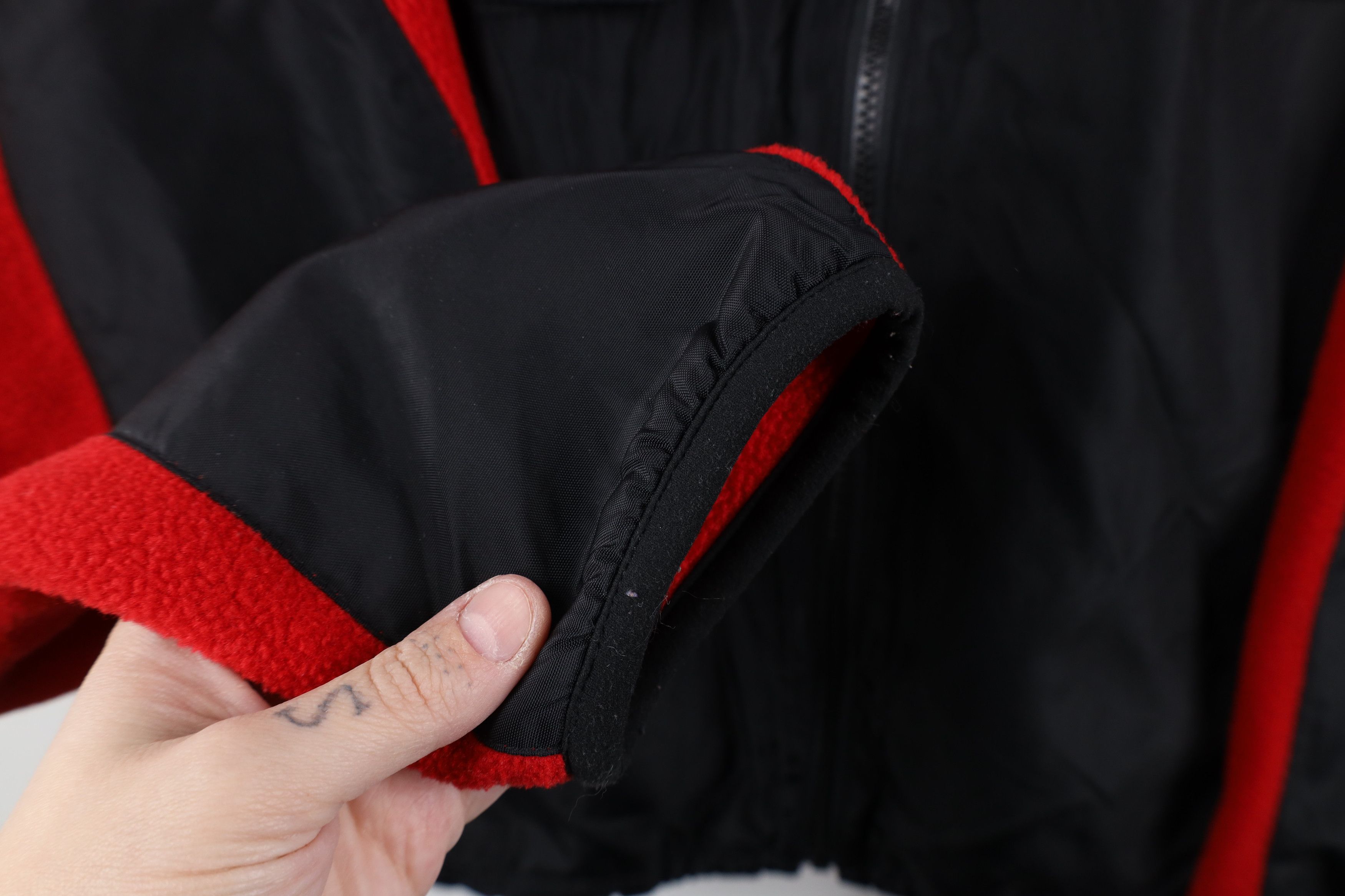 Ralph Lauren × Vintage Vintage 90s Polo Sport Ralph Lauren Logo Fleece Jacket Red Size US XL / EU 56 / 4 - 6 Thumbnail