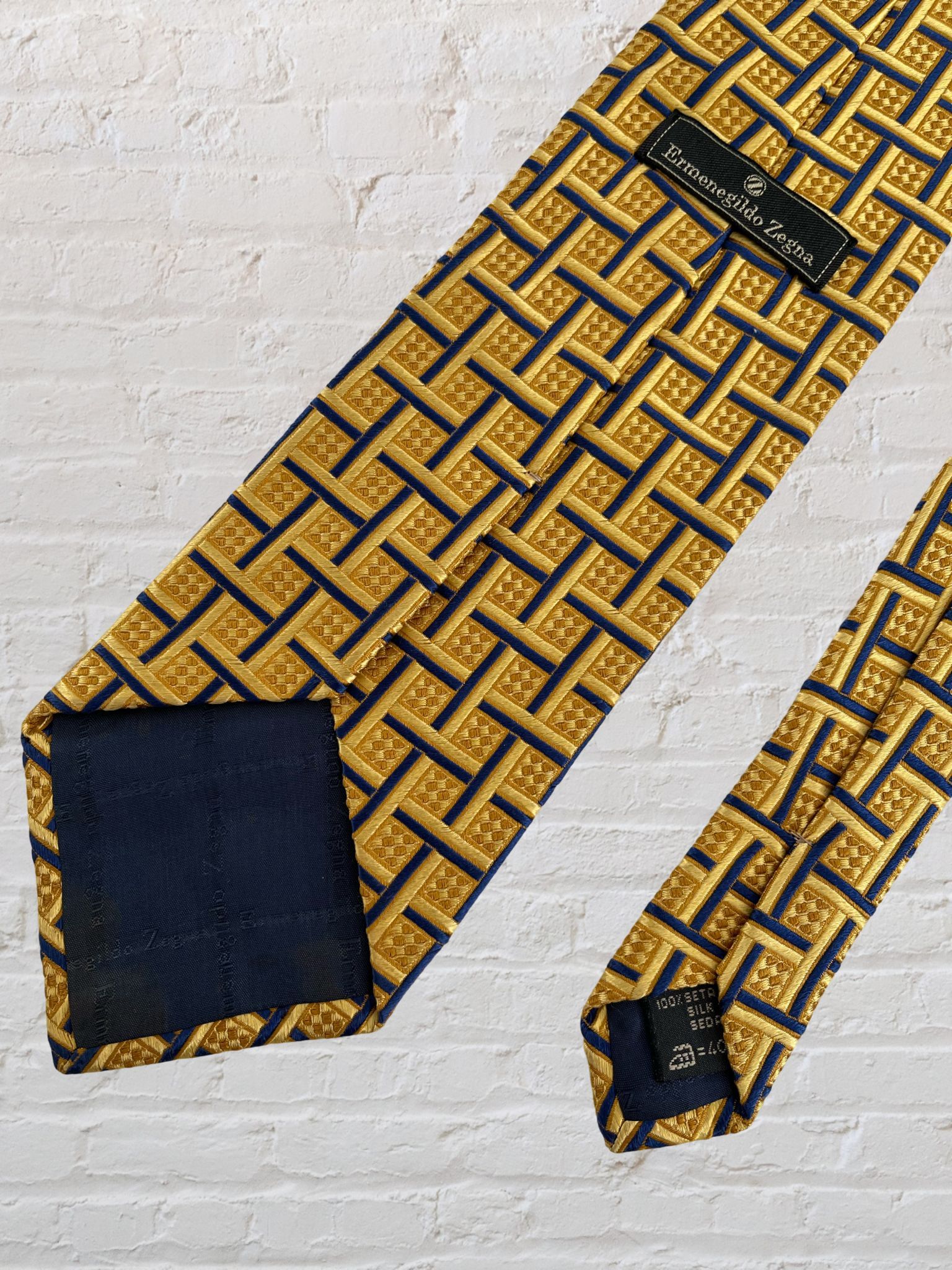 Ermenegildo Zegna ERMENEGILDO ZEGNA 100% SILK TIE Size ONE SIZE - 2 Thumbnail