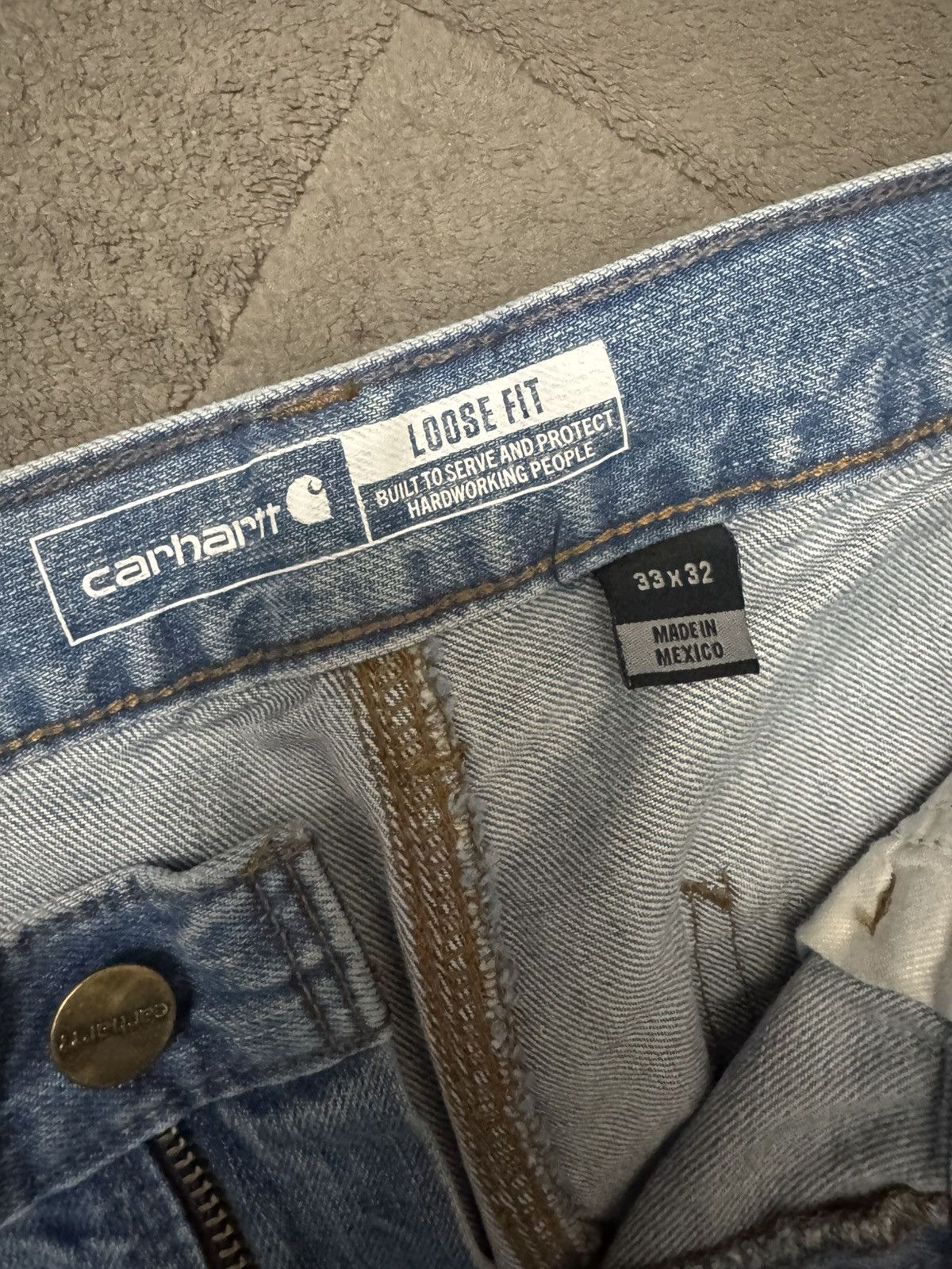 Carhartt Carhartt jeans Size US 33 - 2 Thumbnail
