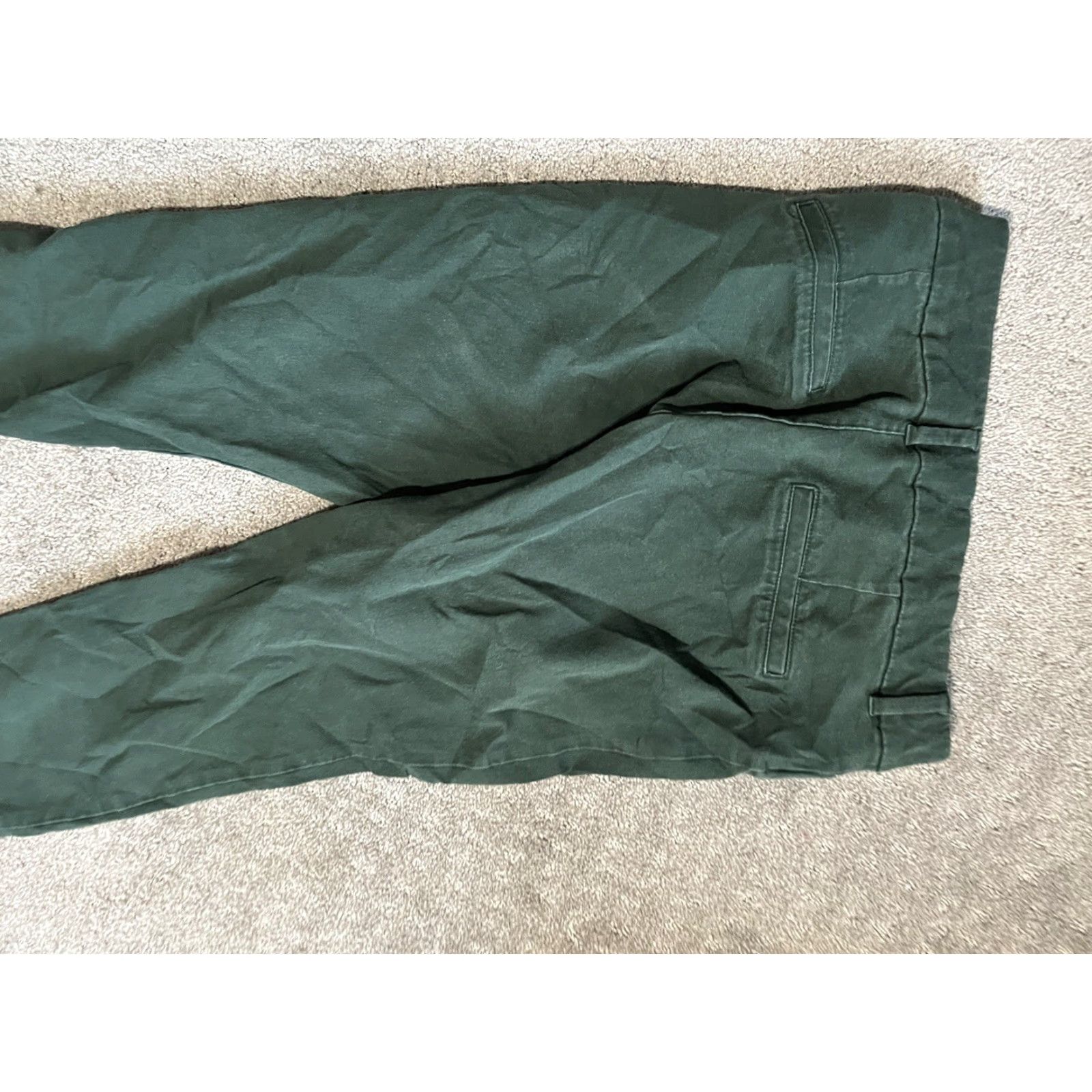 Old Navy Old Navy Pixie Pants Women Size 4 Green High Rise Secret Slim Pocke Size 27" / US 4 / IT 40 - 4 Thumbnail
