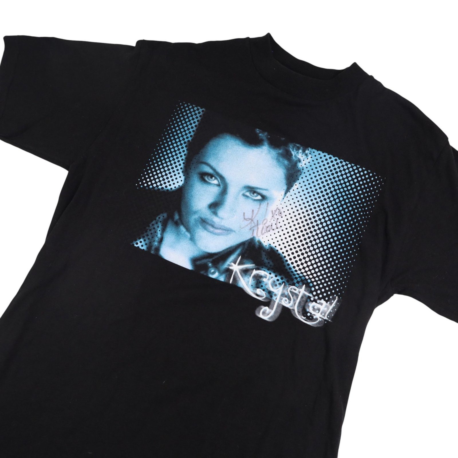 Giant × Vintage Vintage Y2k Giant Krystal Harris Signed Graphic Band Tee Size US M / EU 48-50 / 2 - 2 Thumbnail
