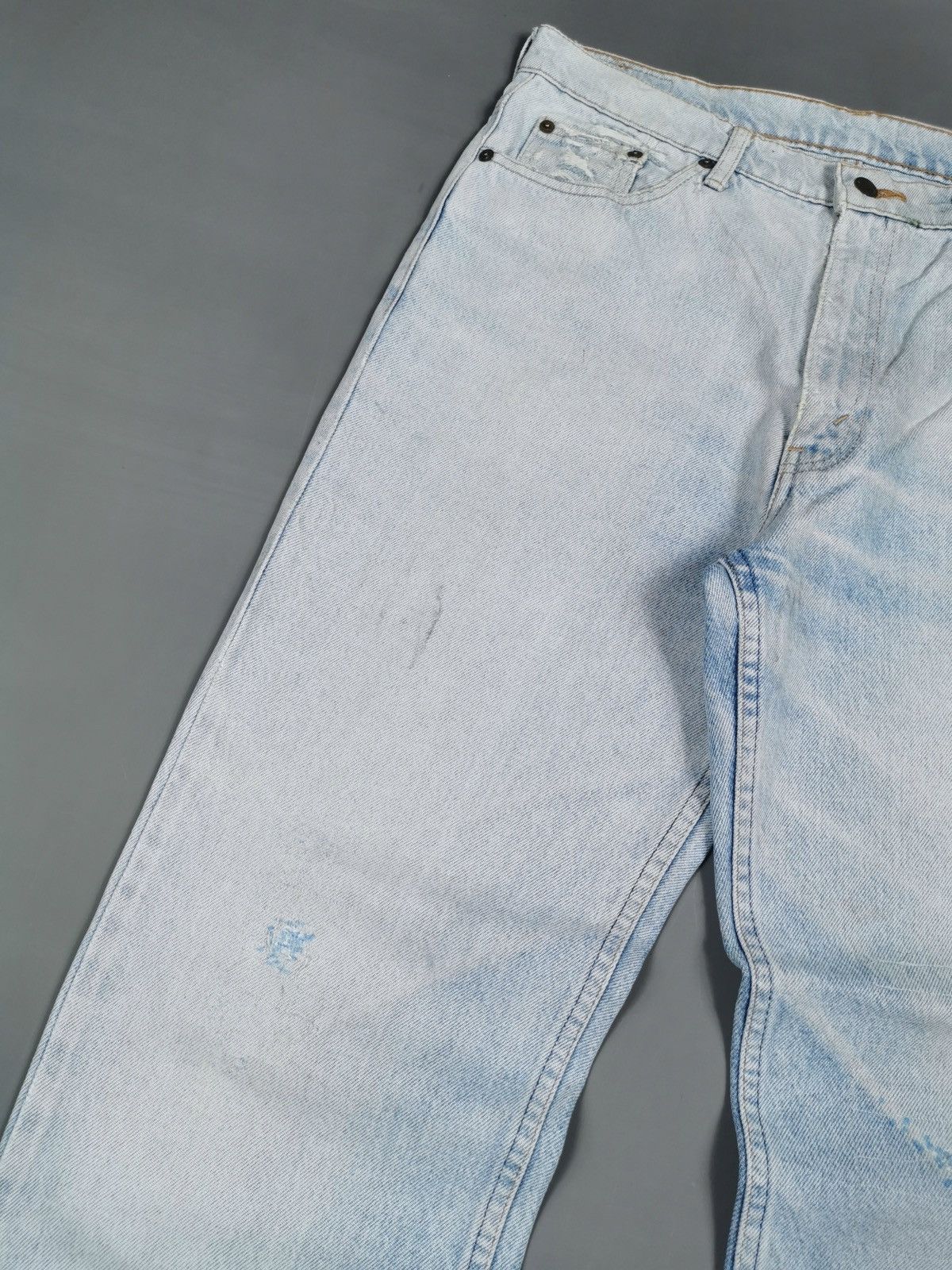 Levi's Light Vintage 90s Levis 518 Jeans Size US 34 / EU 50 - 3 Thumbnail