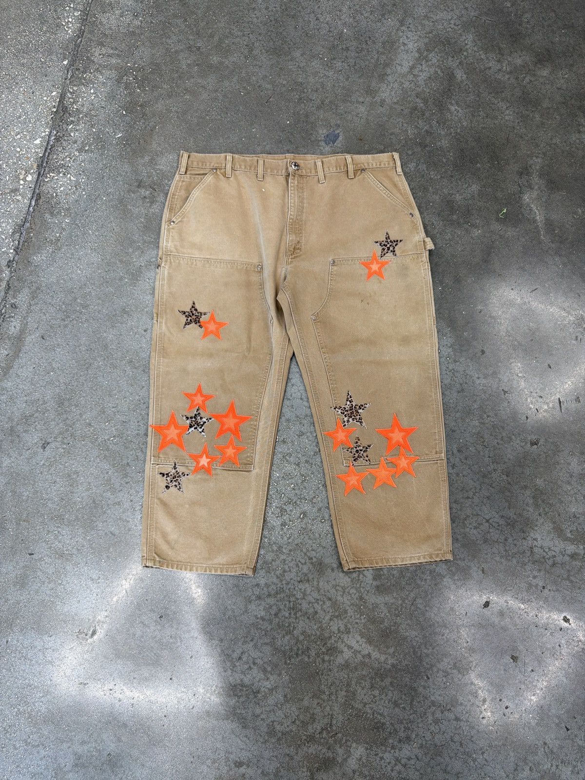Chrome Hearts Chrome Hearts Vegas Exclusive Carhartt starhartt Doubleknee Size US 40 / EU 56 - 1 Thumbnail