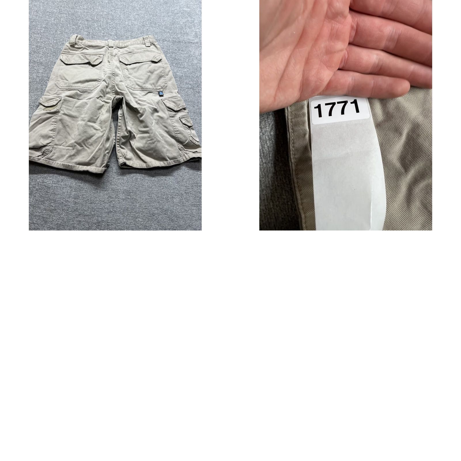 Levi's VINTAGE Levi's SilverTab Cargo Shorts Size 30 Men’s Beige Tan 10” Denim 5-Pocket Design Distressed Relaxed Size US 30 / EU 46 - 9 Thumbnail