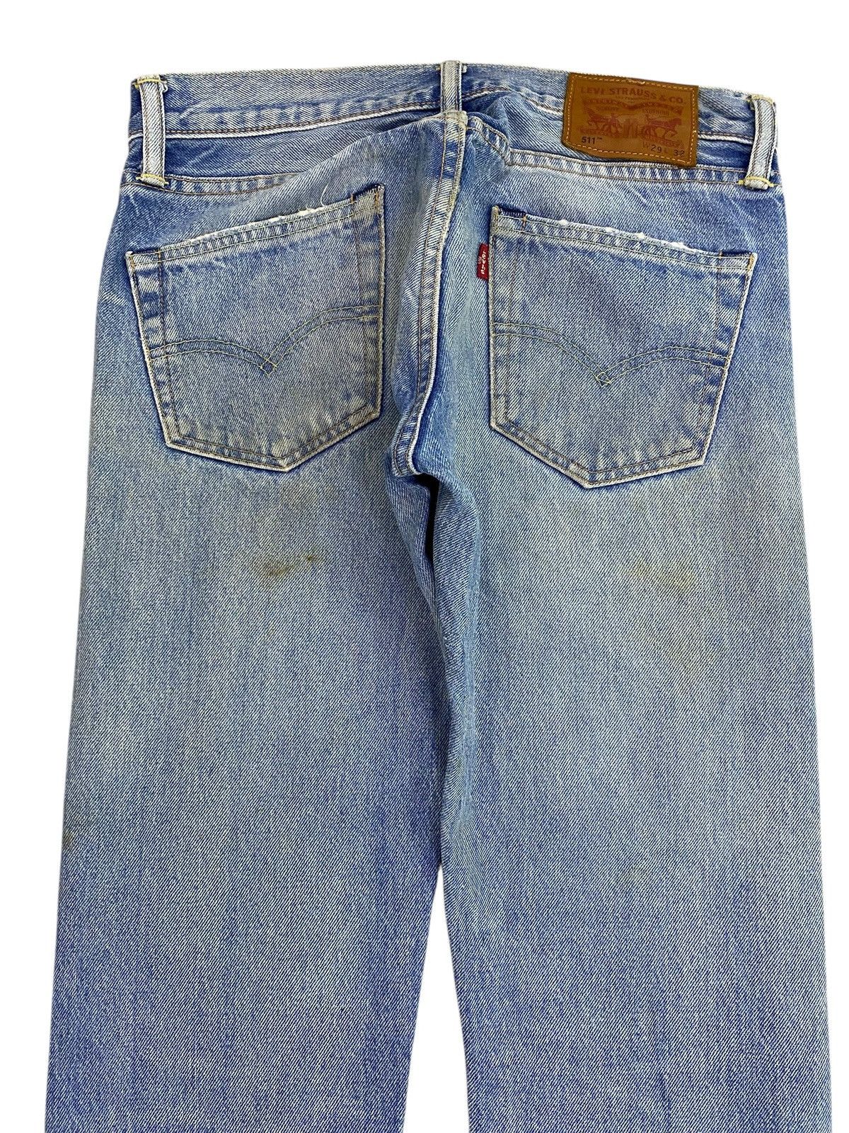 Levi's Vintage Levi’s Ripped Faded Wash Style Selvedge Jeans Size US 30 / EU 46 - 4 Thumbnail