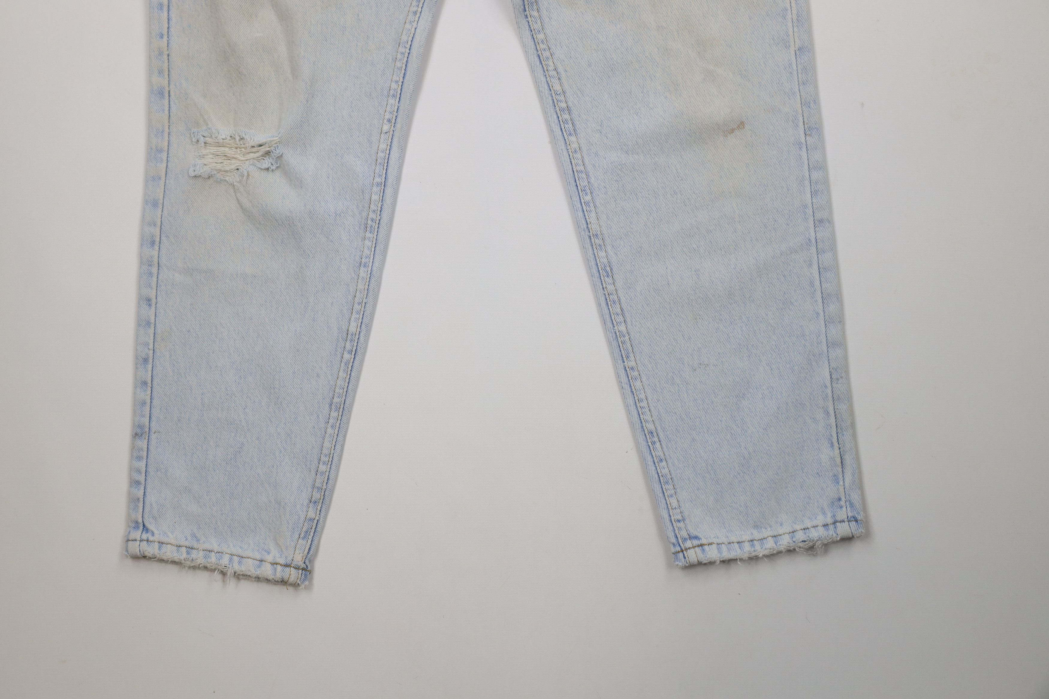 Lee × Vintage Vintage 90s Lee Relaxed Tapered Leg Denim Jeans Blue USA Size 36" / US 14 / IT 50 - 4 Thumbnail