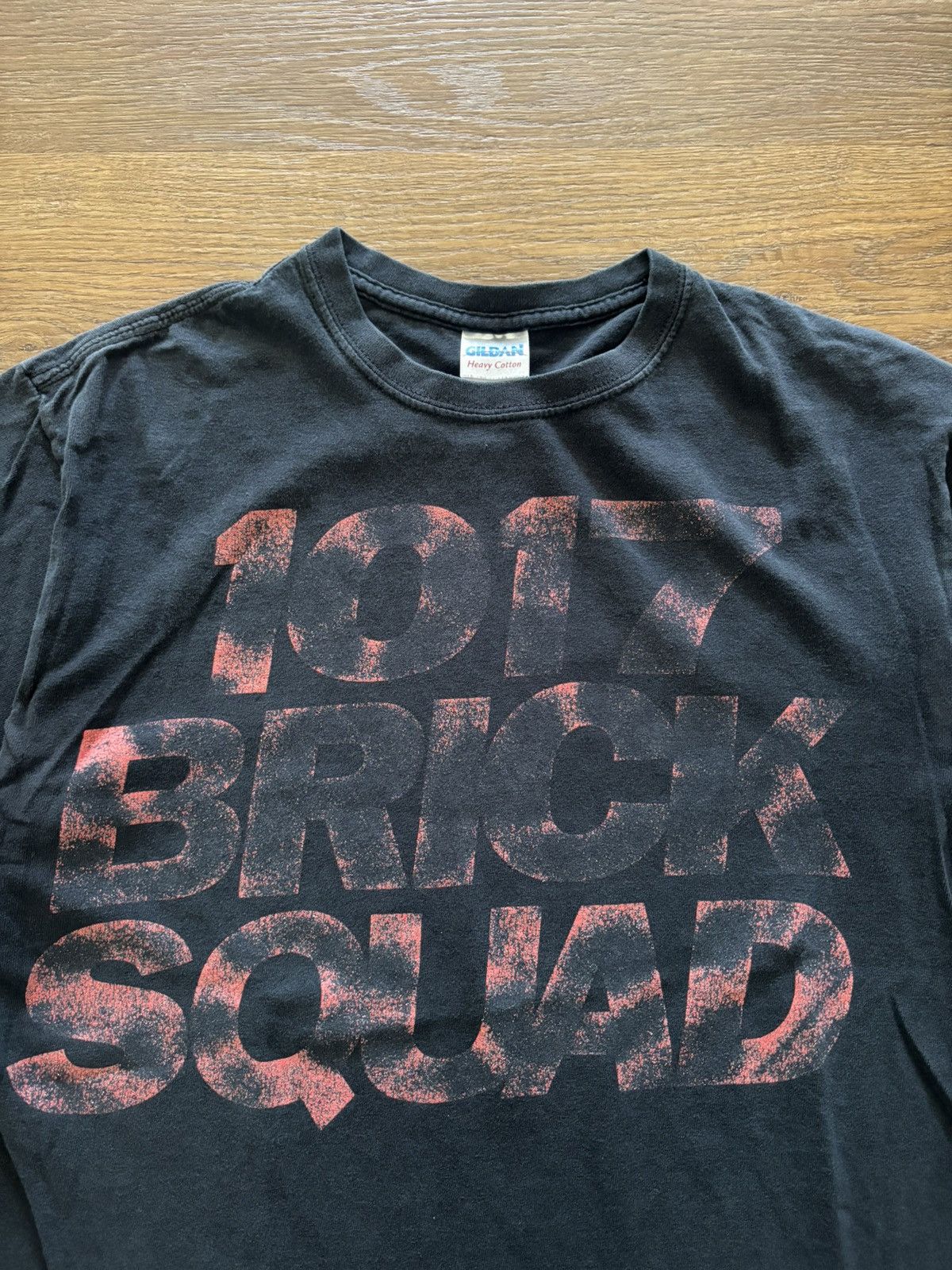 Rap Tees vintage faded 1017 brick squad gucci mane tee Size US M / EU 48-50 / 2 - 1 Thumbnail