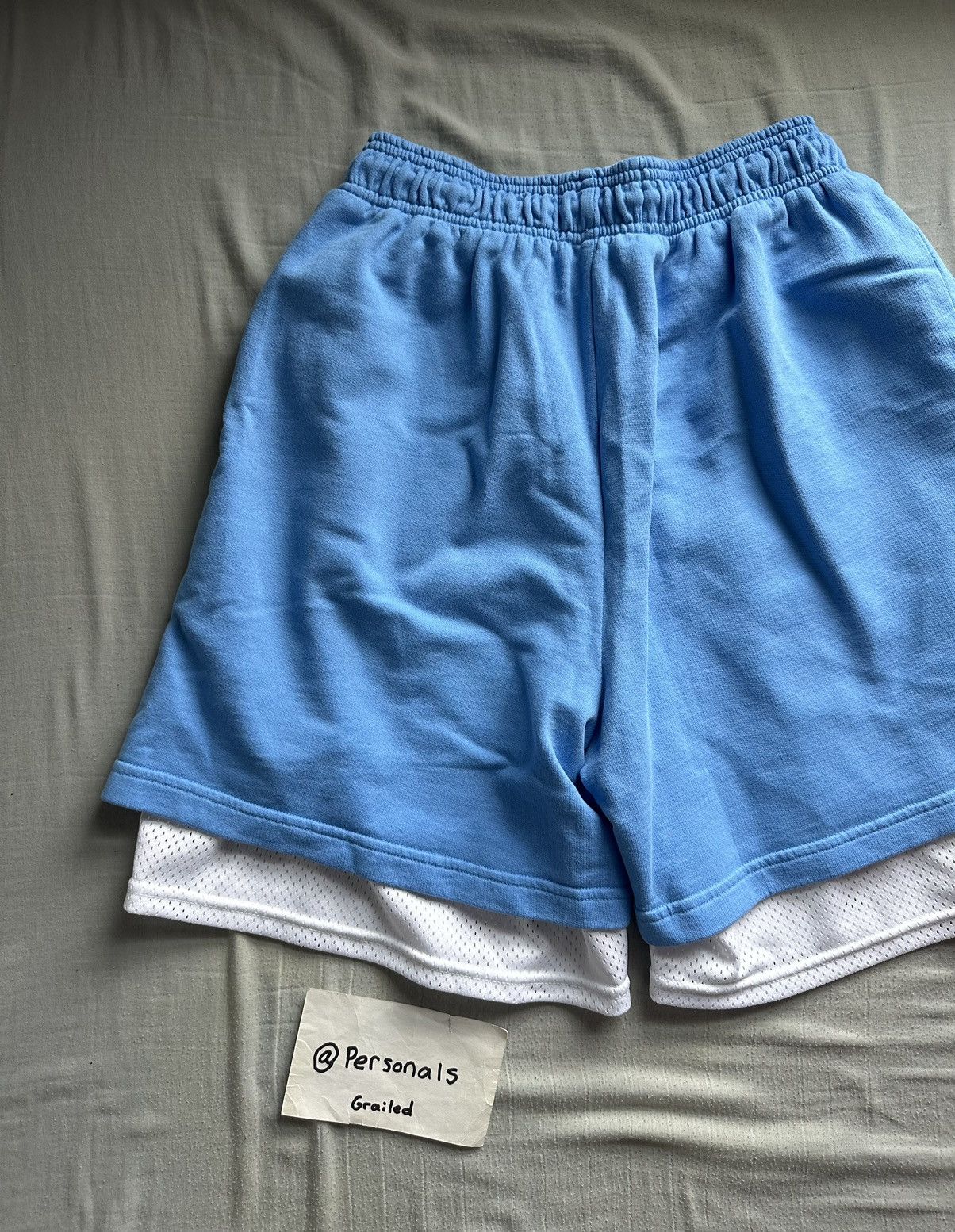 Eric Emanuel × NCAA Eric Emanuel North Carolina Double Layer Shorts Medium Size US 32 / EU 48 - 14 Thumbnail