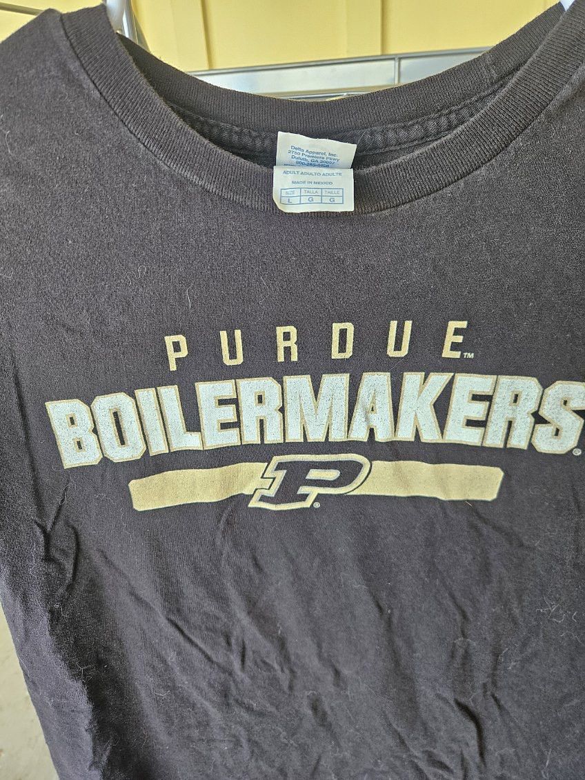 Delta Purdue Boilermakers Delta Fanatics Tee Size US L / EU 52-54 / 3 - 2 Thumbnail