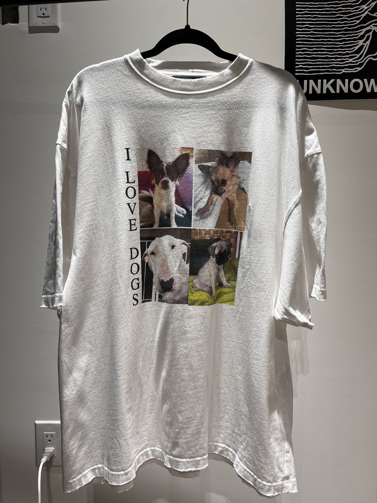 Balenciaga I Love Dogs T Shirt | Grailed
