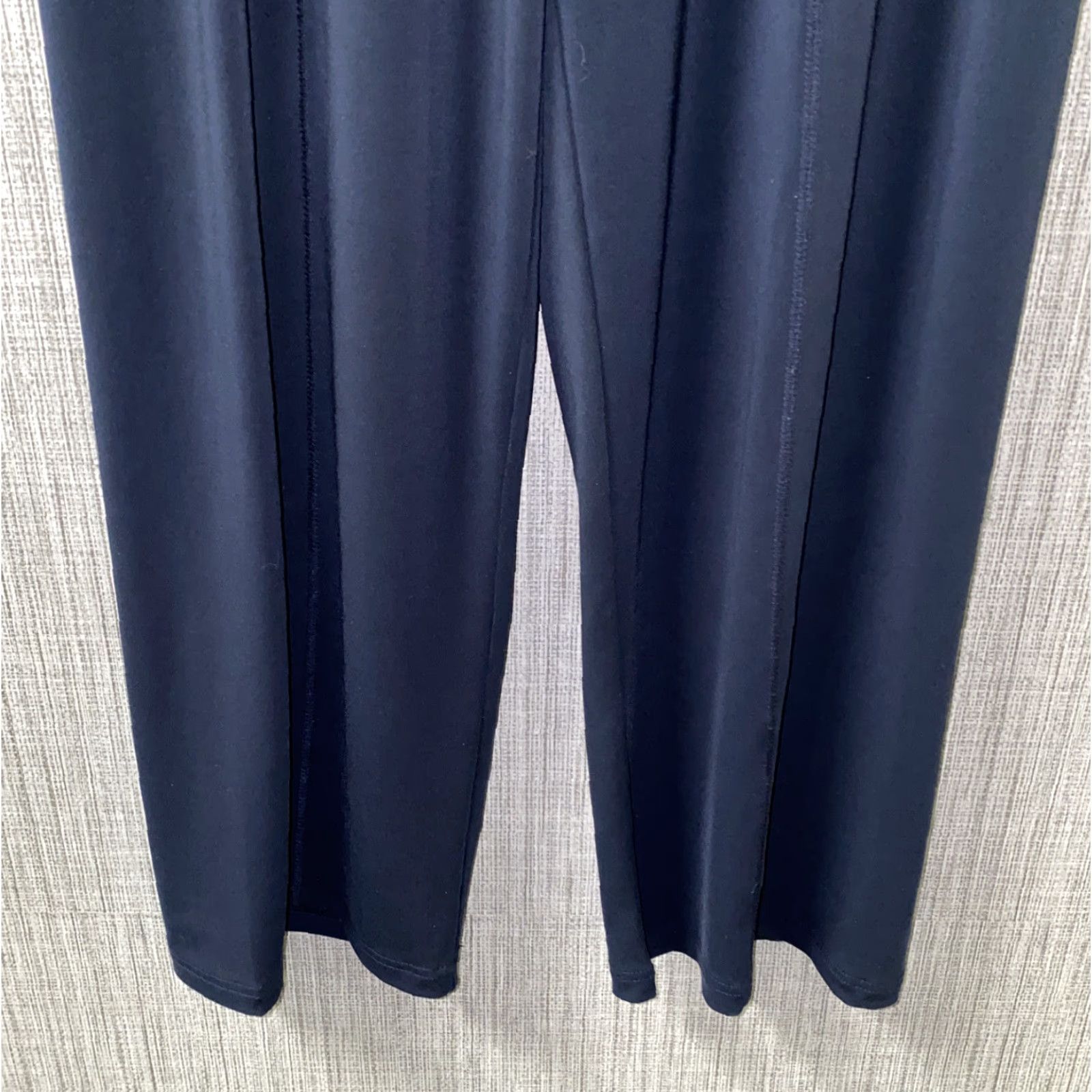 Vintage Cabi Womens Yoga Pants XS Athletic Navy Blue Poly/Spandex Inseam 25" Size 26" / US 2 / IT 38 - 3 Thumbnail