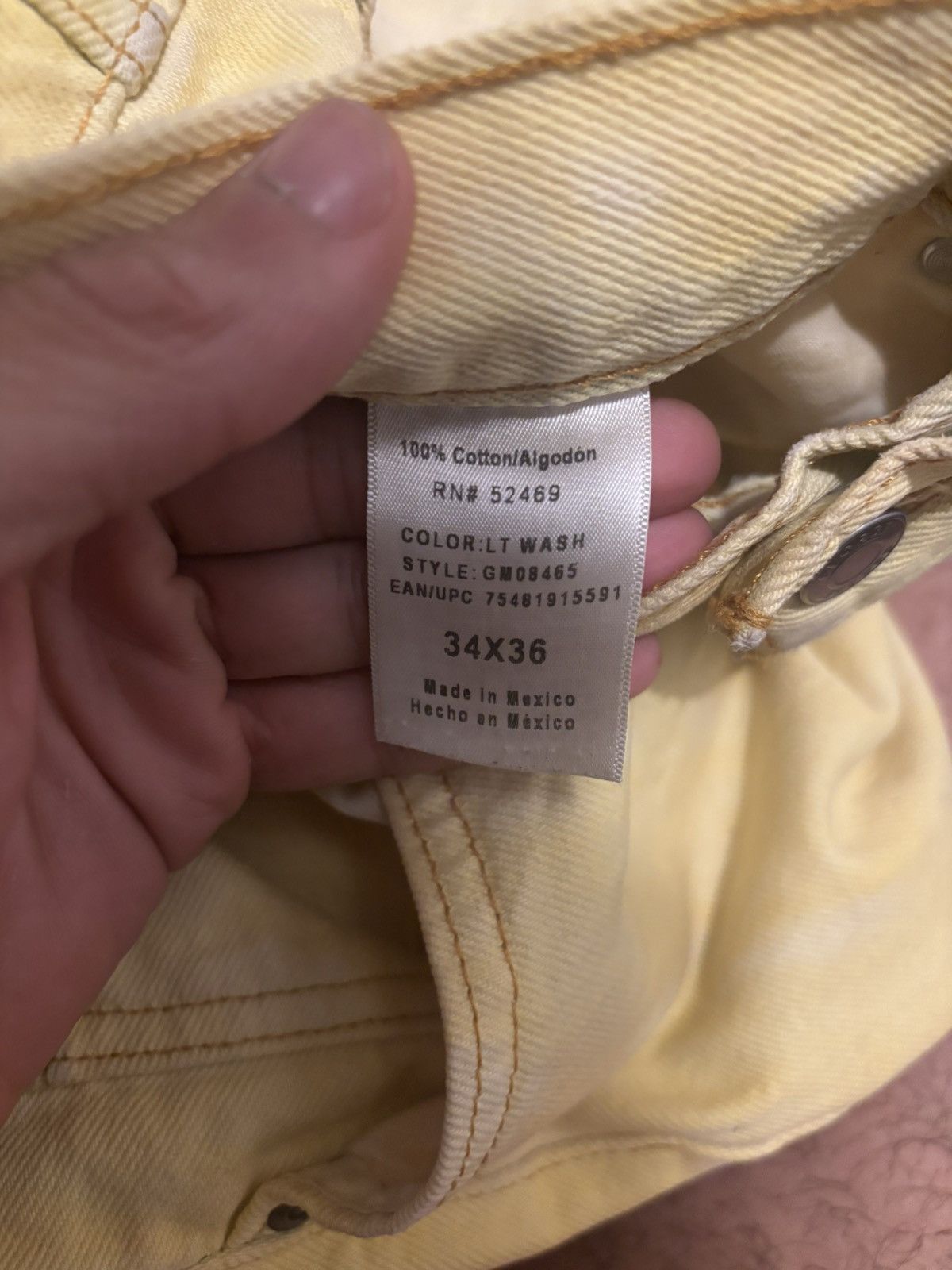 Vale Archived ValeLives Stacked Denim Size US 34 / EU 50 - 4 Thumbnail