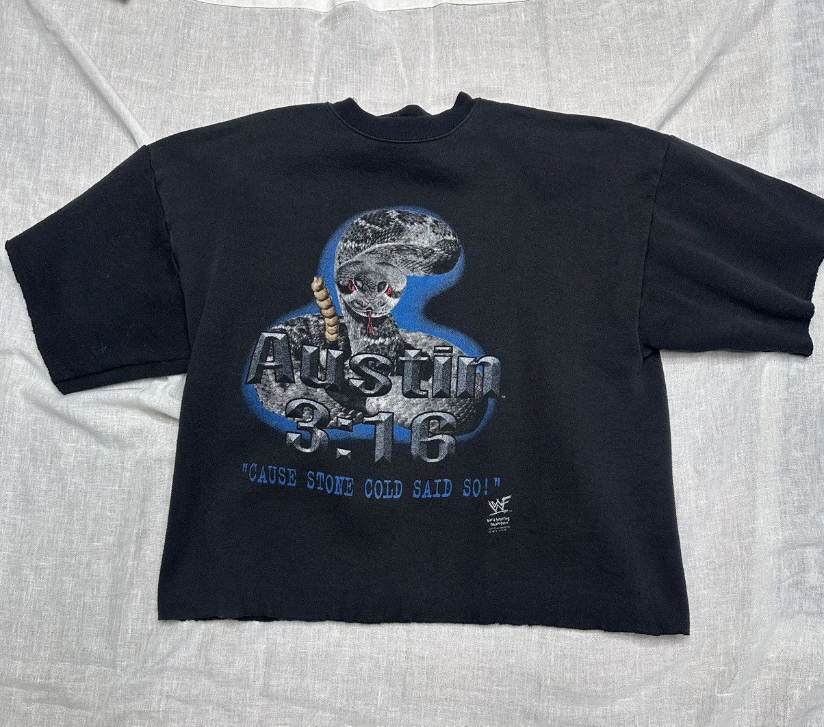 Other Vintage Stone Cold Steve austin Crew Tee Size US L / EU 52-54 / 3 - 1 Preview