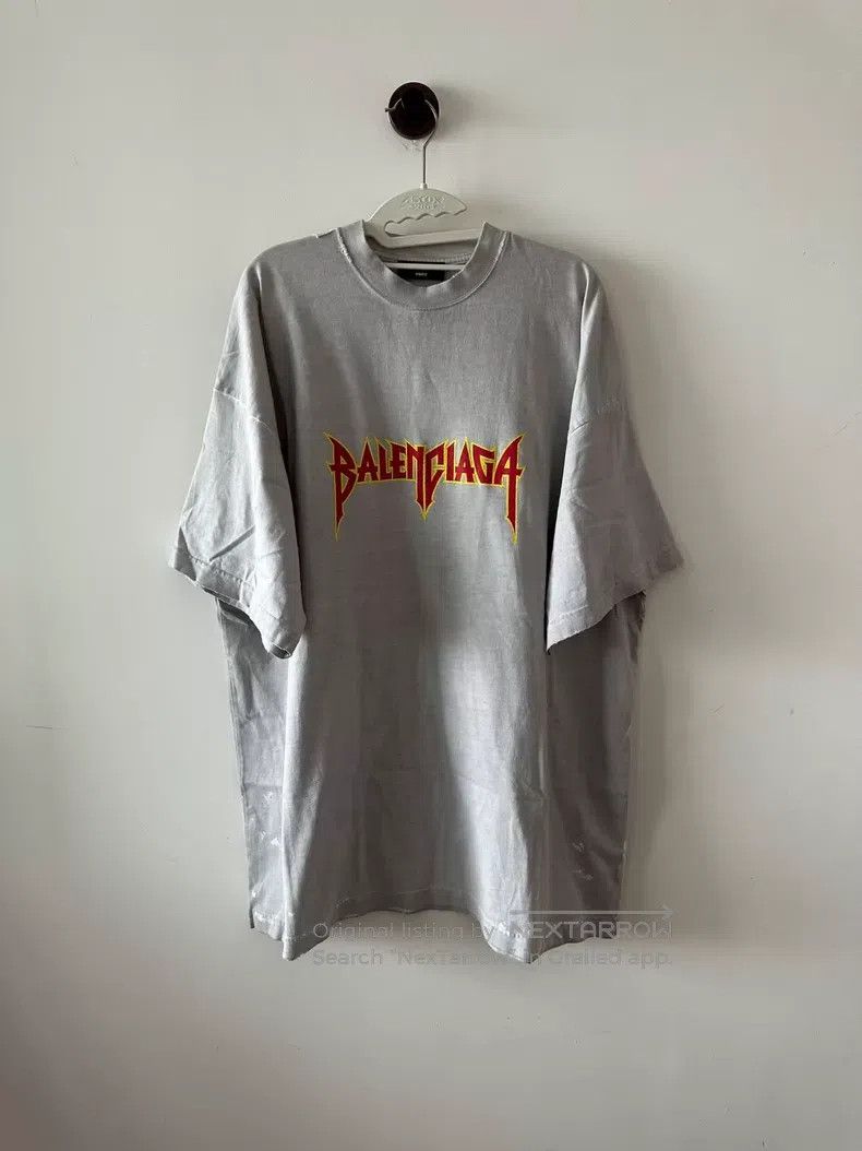 Balenciaga Balenciaga Rock and roll splatter short sleeve Size US M / EU 48-50 / 2 - 1 Thumbnail