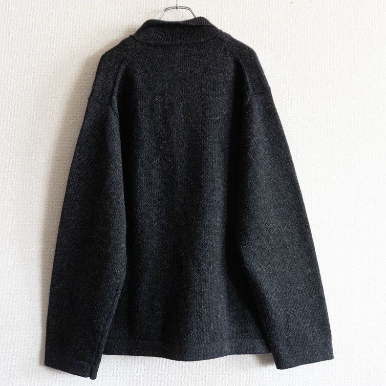 Y's for Men Y's For Men 1990s Black Wool Sweater Size US L / EU 52-54 / 3 - 2 Thumbnail