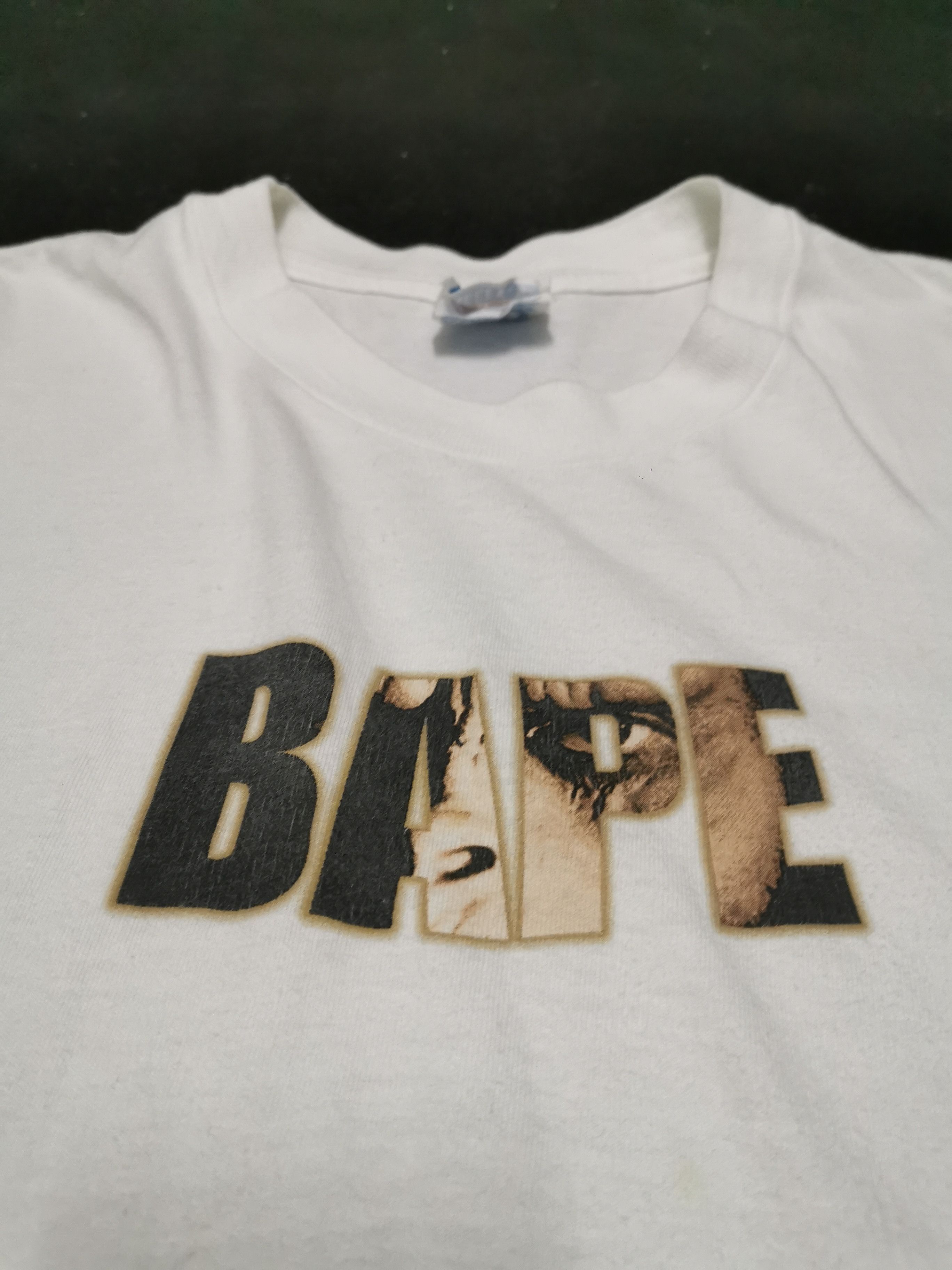 Bape × Nigo × Vintage Vintage Bape Tee Size US M / EU 48-50 / 2 - 3 Thumbnail