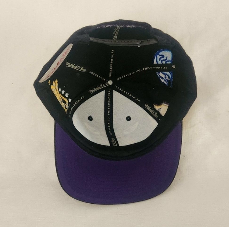 Mitchell & Ness Lakers Kobe Mitchell Ness AOP Hat Los Angeles My City Snap Size ONE SIZE - 6 Thumbnail