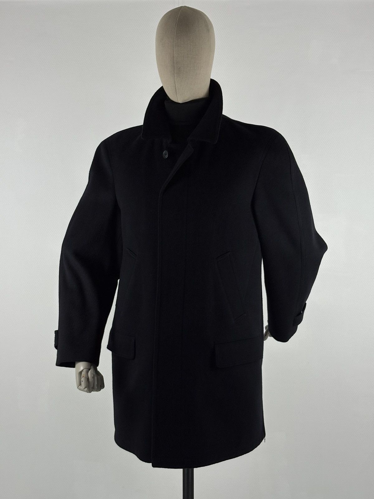 Ralph Lauren Himalaya x Steinbock Australia Loden Premium Wool Luxury Pea OverCoat Jacket Bomber Frock Trench Size US L / EU 52-54 / 3 - 8 Thumbnail