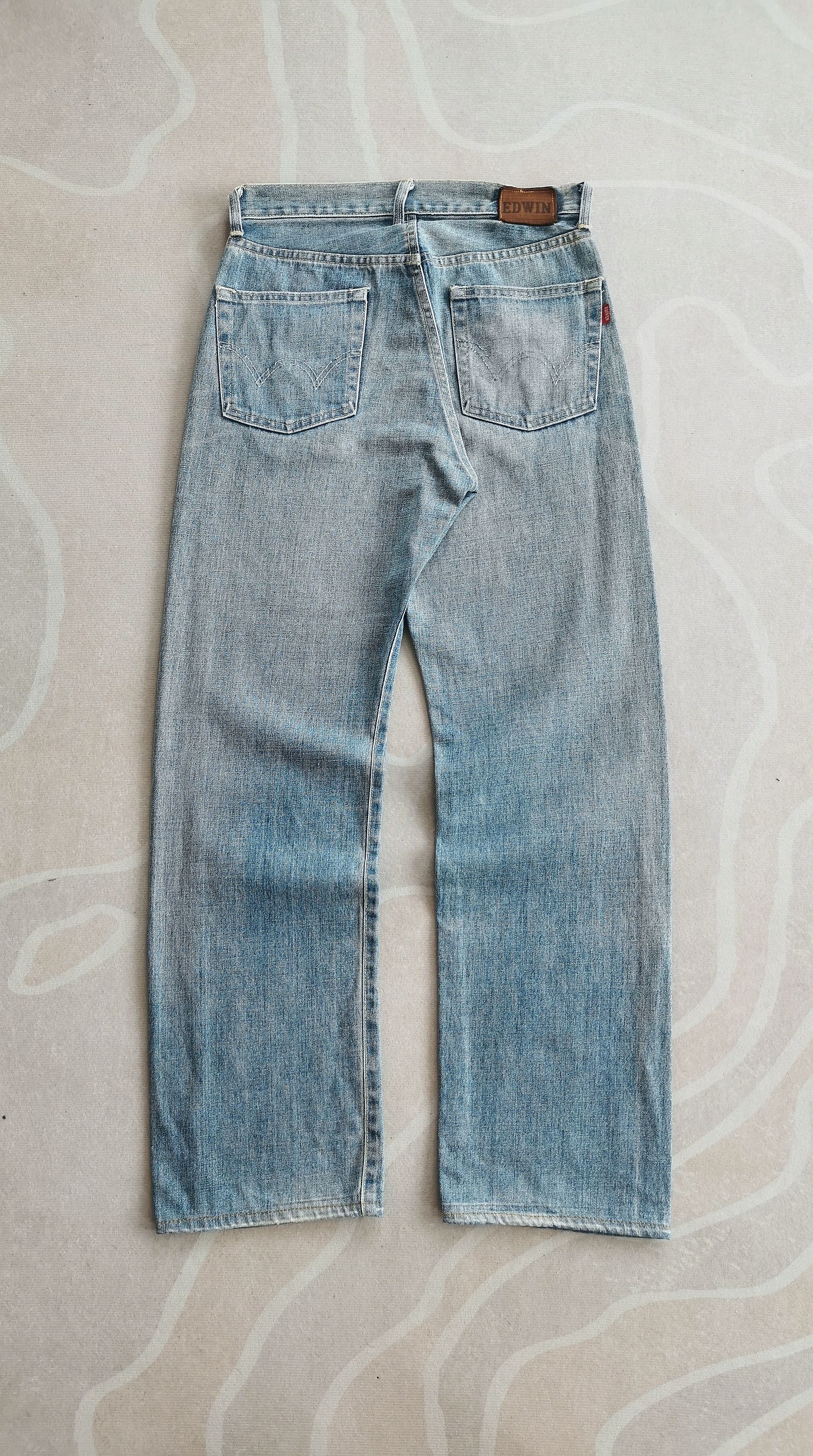 Edwin Vintage Edwin 505SX Baggy Selvedge Jeans Size US 29 - 10 Thumbnail