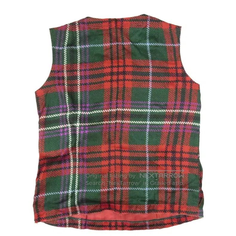 Comme des Garcons Comme des Garcons Plaid sleeveless vest Size M / US 6-8 / IT 42-44 - 2 Thumbnail