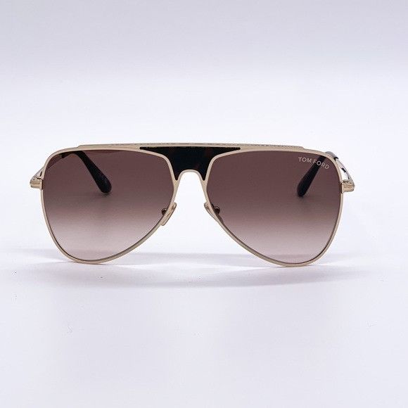 Tom Ford NEW TOM FORD ETHAN TF935 28F UNISEX AVIATOR SUNGLASSES TOM F Size ONE SIZE - 2 Thumbnail