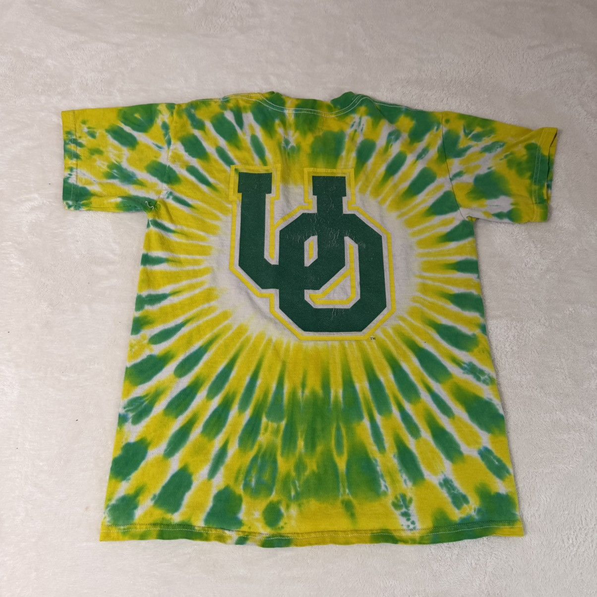 Disney Vintage Y2K Oregon Ducks Donald Duck Tie Dye T-Shirt Size US M / EU 48-50 / 2 - 3 Thumbnail