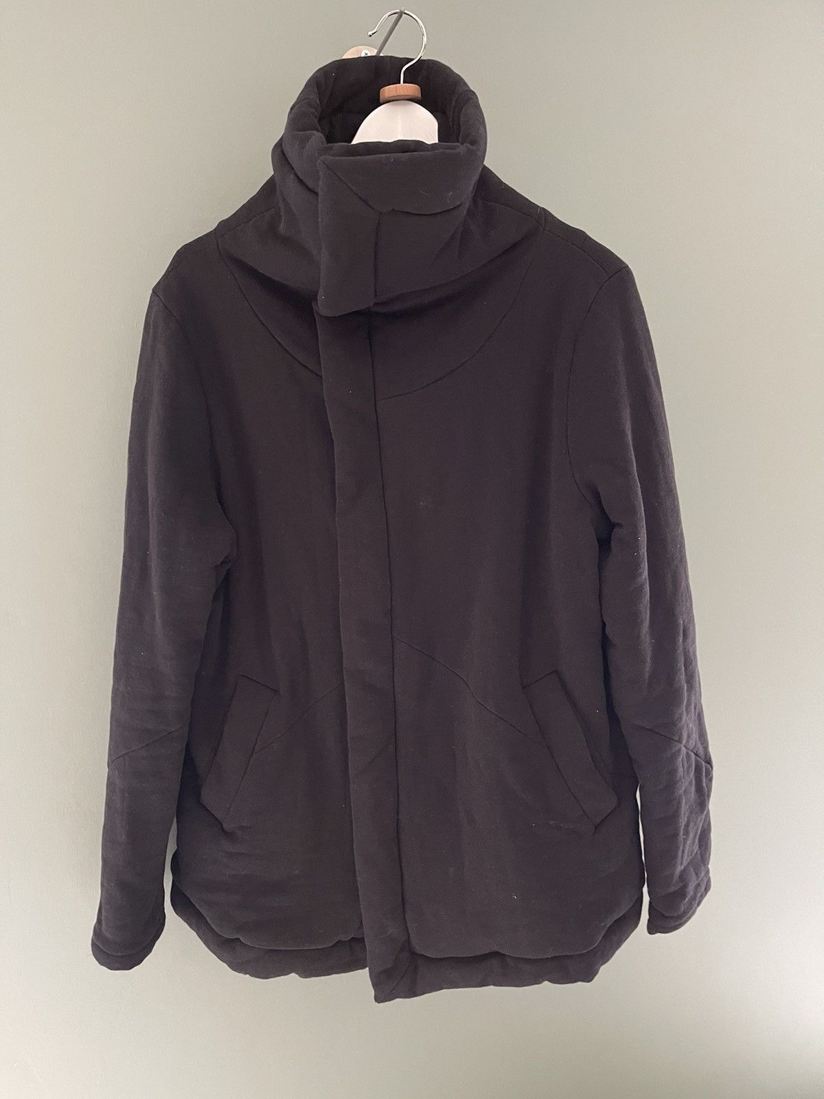 image of First Aid To The Injured High Neck Jacket in Black, Men's (Size Medium)
