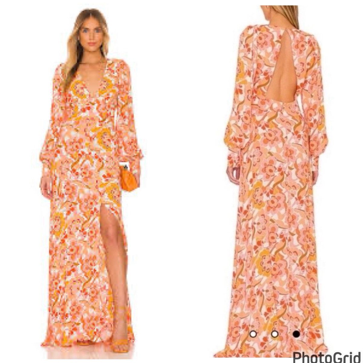 REVOLVE Revolve AFRM Floral Maxi Dress Size S / US 4 / IT 40 - 17 Thumbnail