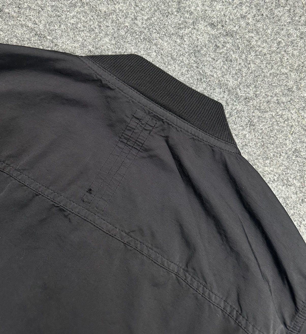 Rick Owens Drkshdw Rick Owens DRKSHDW - S/S16 Flight Trench MA-1 Bomber Jacket Size US XS / EU 42 / 0 - 13 Thumbnail