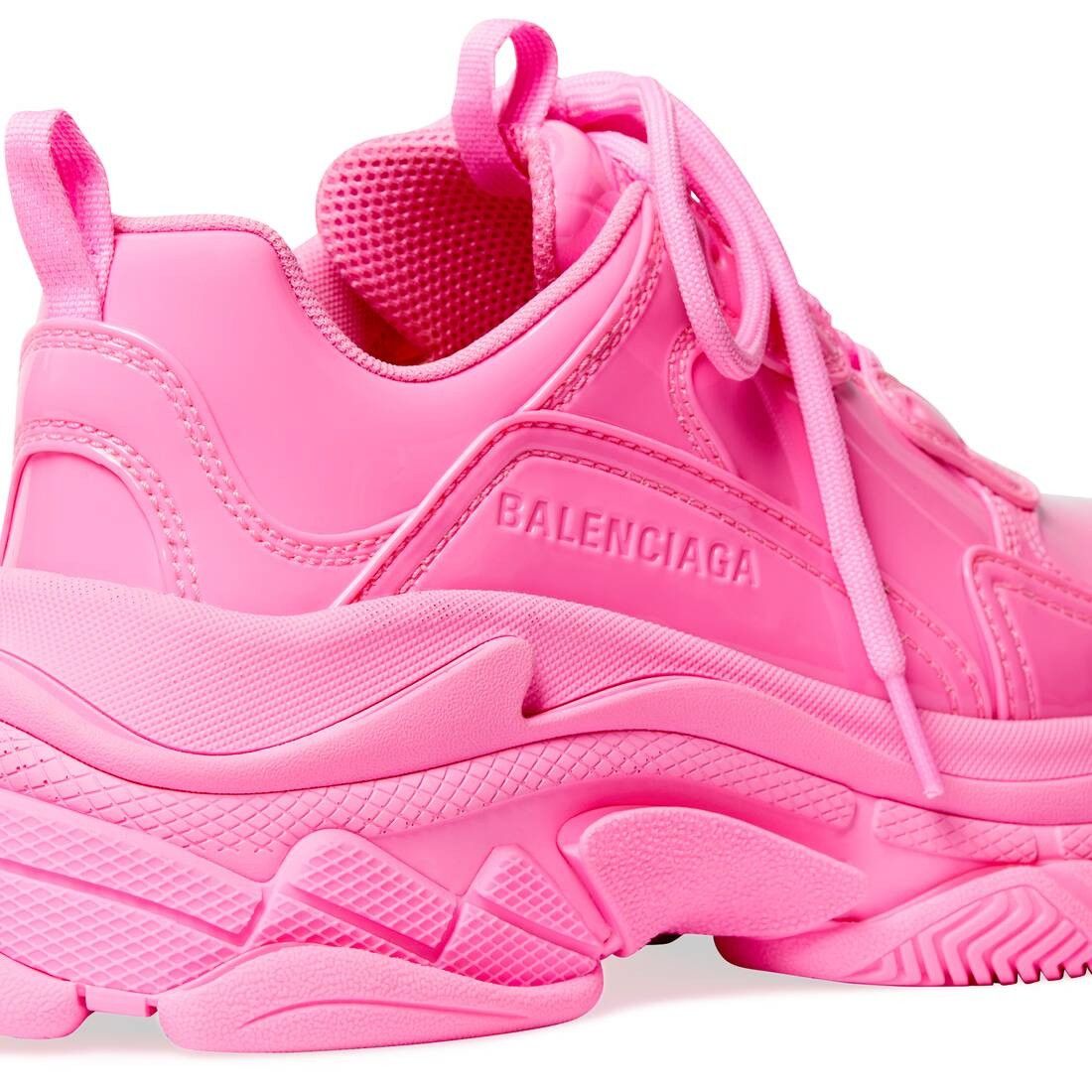 Balenciaga o1bcso1str0425 Triple S Sneakers in Pink Size US 11 / IT 41 - 8 Thumbnail