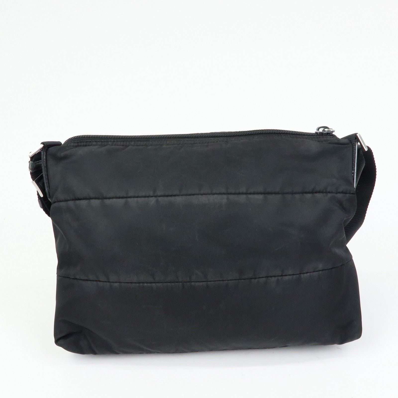 Prada Prada Triangle Logo Nylon Crossbody Bag Black Size ONE SIZE - 2 Thumbnail