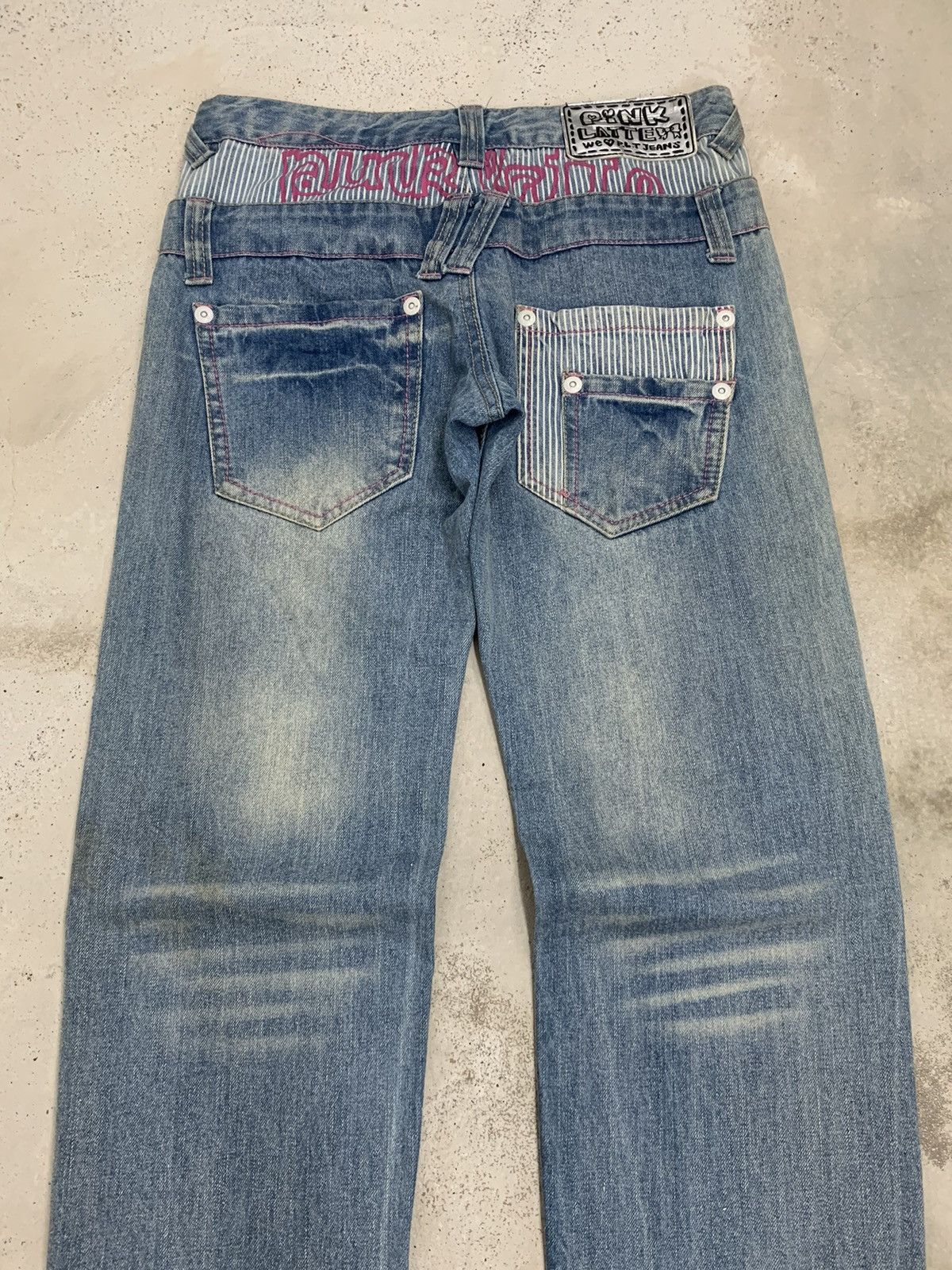 Hysteric Glamour × Japanese Brand Pink Latte Back Double Waist Patches Girl Wording Hickory Size US 28 / EU 44 - 12 Thumbnail