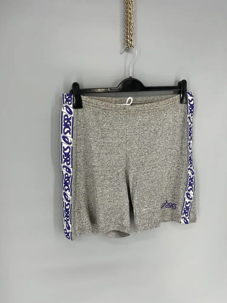 Vintage Vintage 90s Asics Lampas Logo Shorts Streetwear Size M Size US 32 / EU 48 - 2 Thumbnail