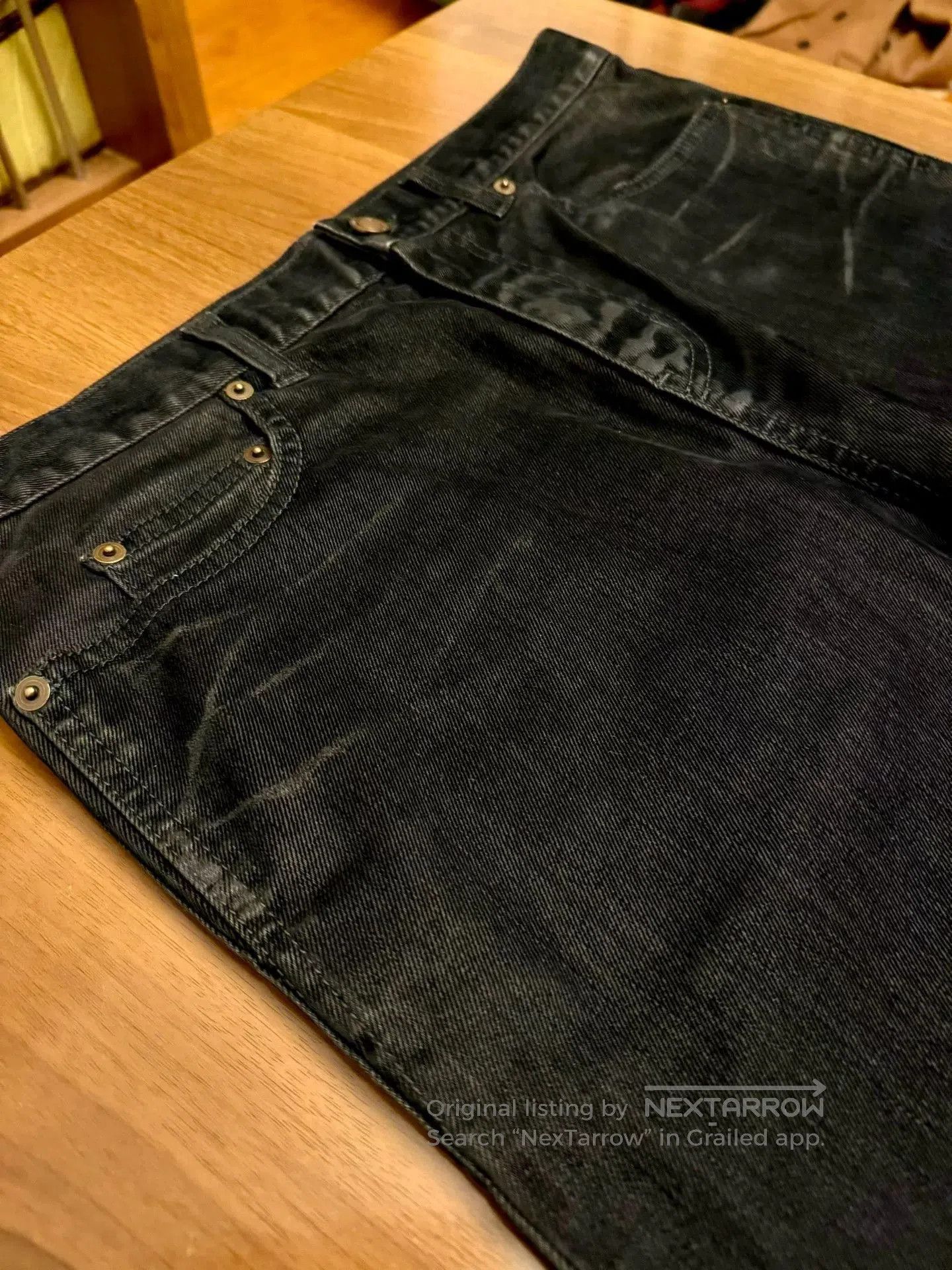 Saint Laurent Paris saint laurent black straight. Size US 29 - 3 Thumbnail