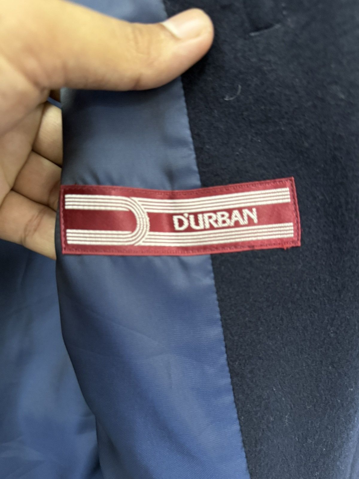 Japanese Brand 🔥 D'Urban Japanesse Long Wool Coat Size US M / EU 48-50 / 2 - 5 Thumbnail