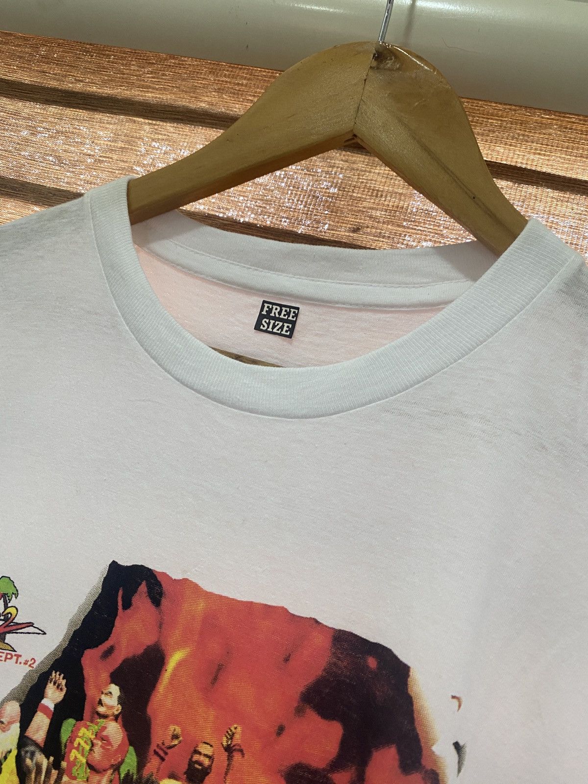 Vintage Vintage 1994 SEGA Virtua Street Fighter 2 Gaming Promo Tee Size US L / EU 52-54 / 3 - 2 Thumbnail
