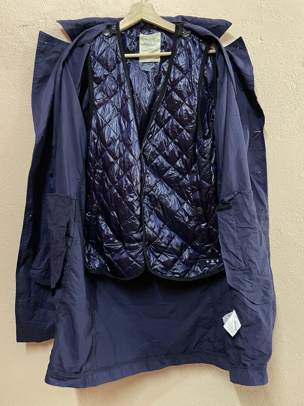 Tatras Down Puffer trench Jacket Genuine Goose Down parka M
