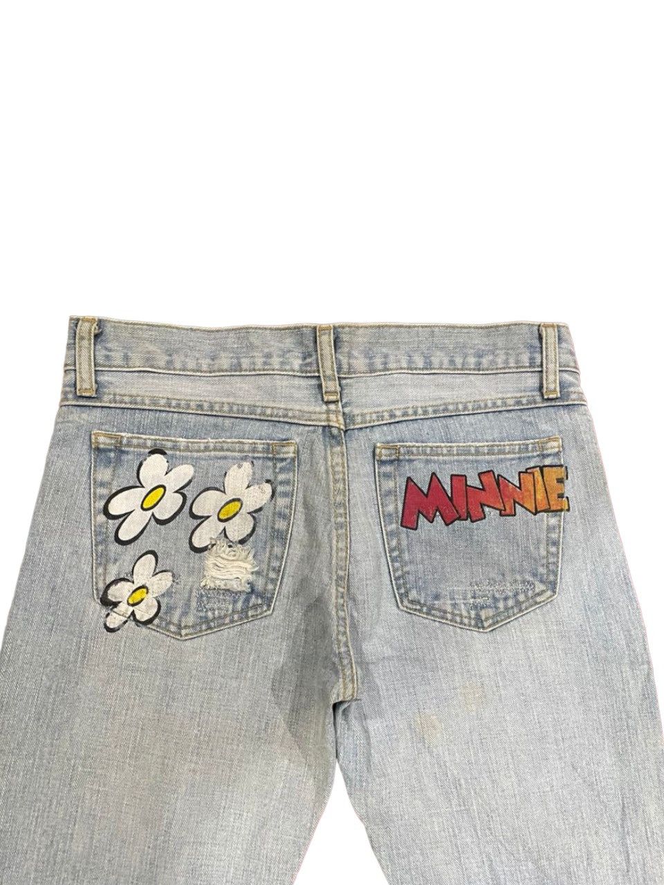If Six Was Nine × Le Grande Bleu (L.G.B.) Disney x International World Jeans Japan Painter Minnie Jean Size US 32 / EU 48 - 15 Thumbnail