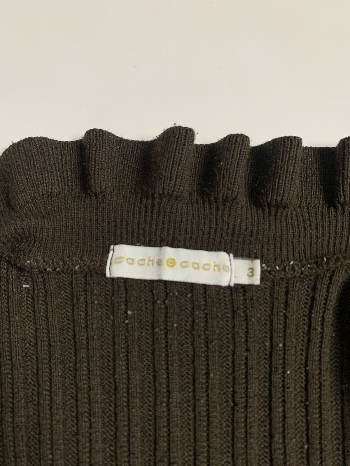 If Six Was Nine VINTAGE CROPPED BOLERO CACHE CACHE SWEATER Size M / US 6-8 / IT 42-44 - 11 Thumbnail