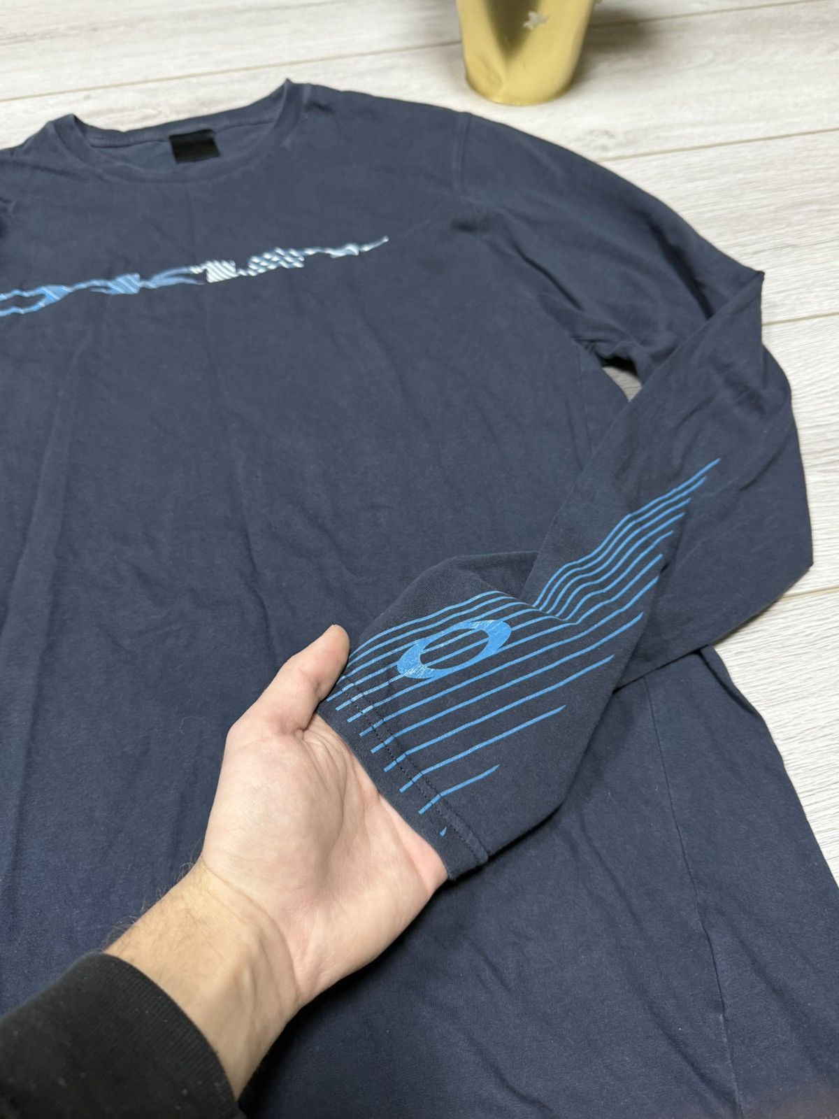 Oakley Oakley vintage big logo ling sleeve shirt Size US L / EU 52-54 / 3 - 3 Thumbnail